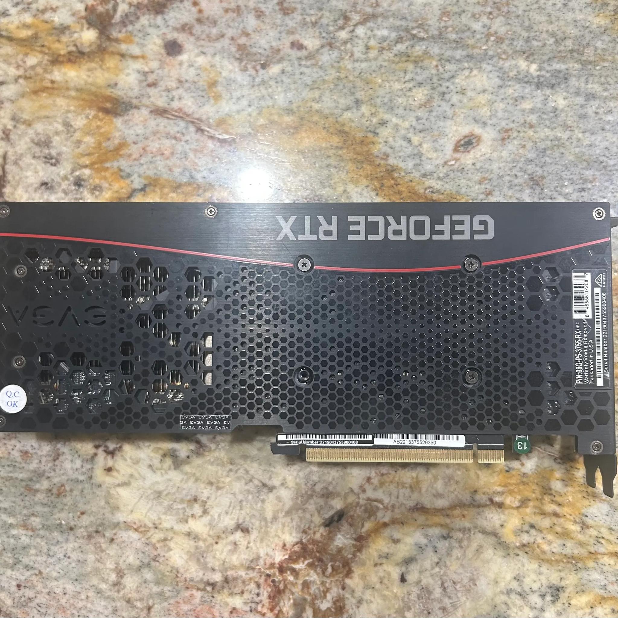 EVGA XC3 RTX 3070 (Artifacts/Damaged)