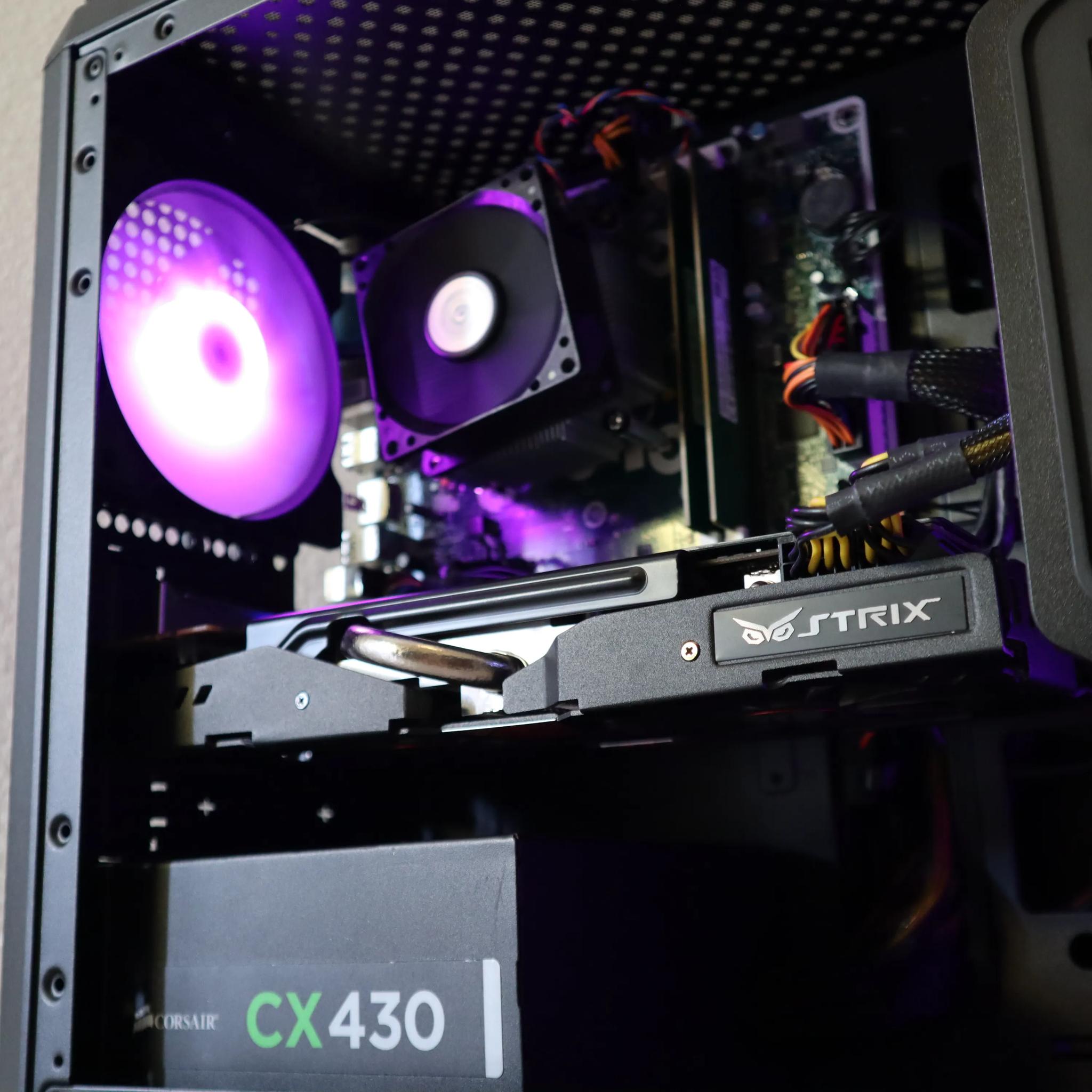 Gaming PC - GTX 980, I5 6500, 16GB DDR4, WIFI, ARGB, BLACK, SSD, HDD.