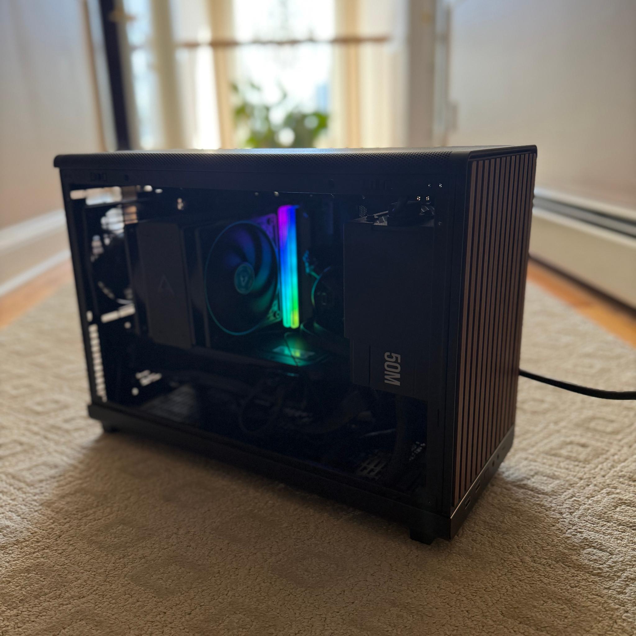 High-End Gaming PC: Ryzen 5 9600X + RX 7900 XT (20GB) | 32GB DDR5 | Walnut Edition