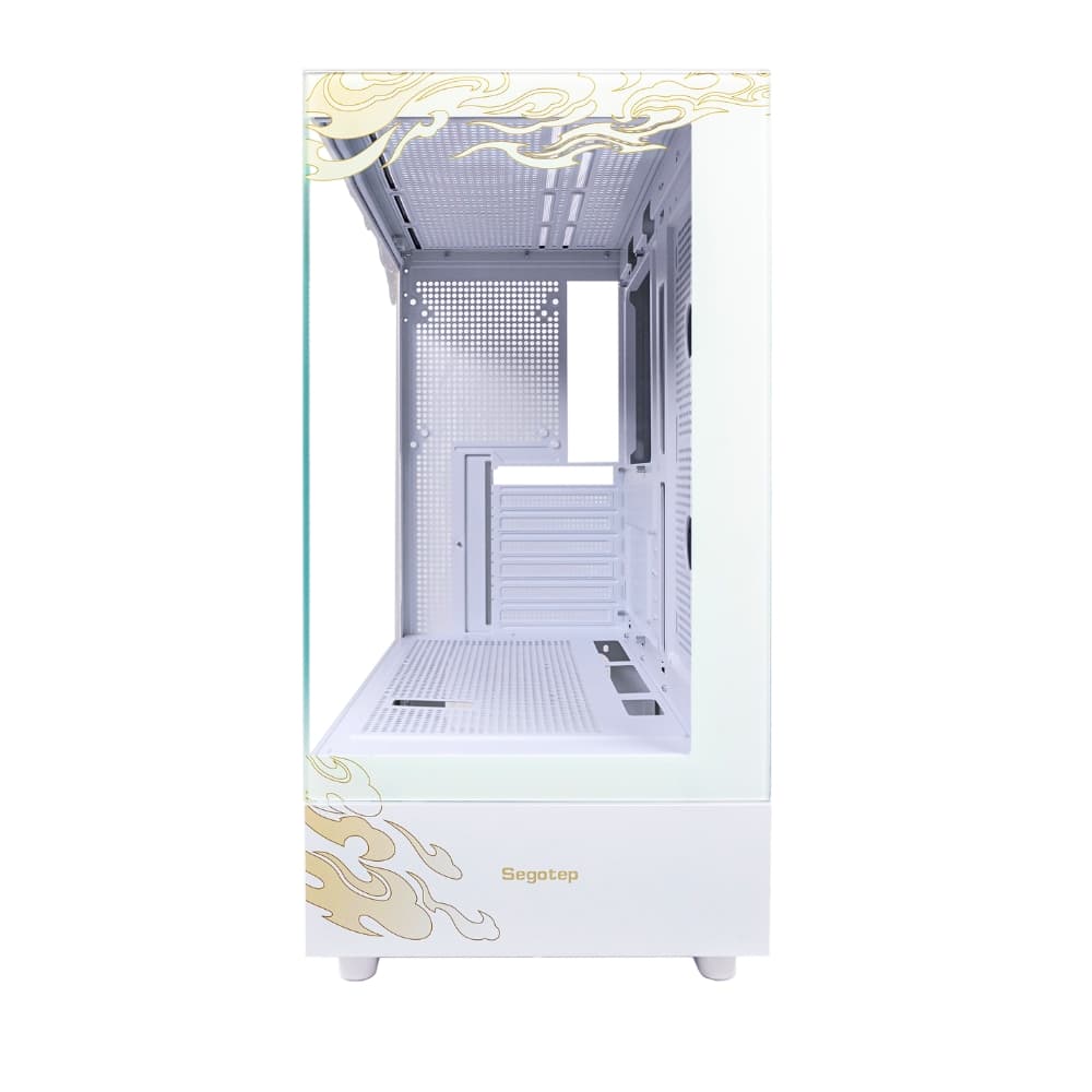 SEGOTEP Endura Pro+ | 🌟LOONG Edition🌟 | ATX CASE | Dual Tempered Glass | 360mm Cooler Support