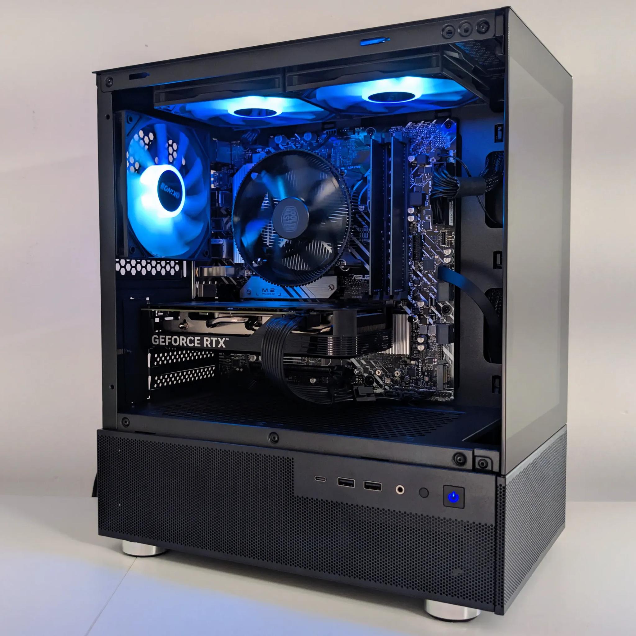 ⚡Plug-and-Play i5-12400F + RTX 4060 Gaming  PC - Like New!