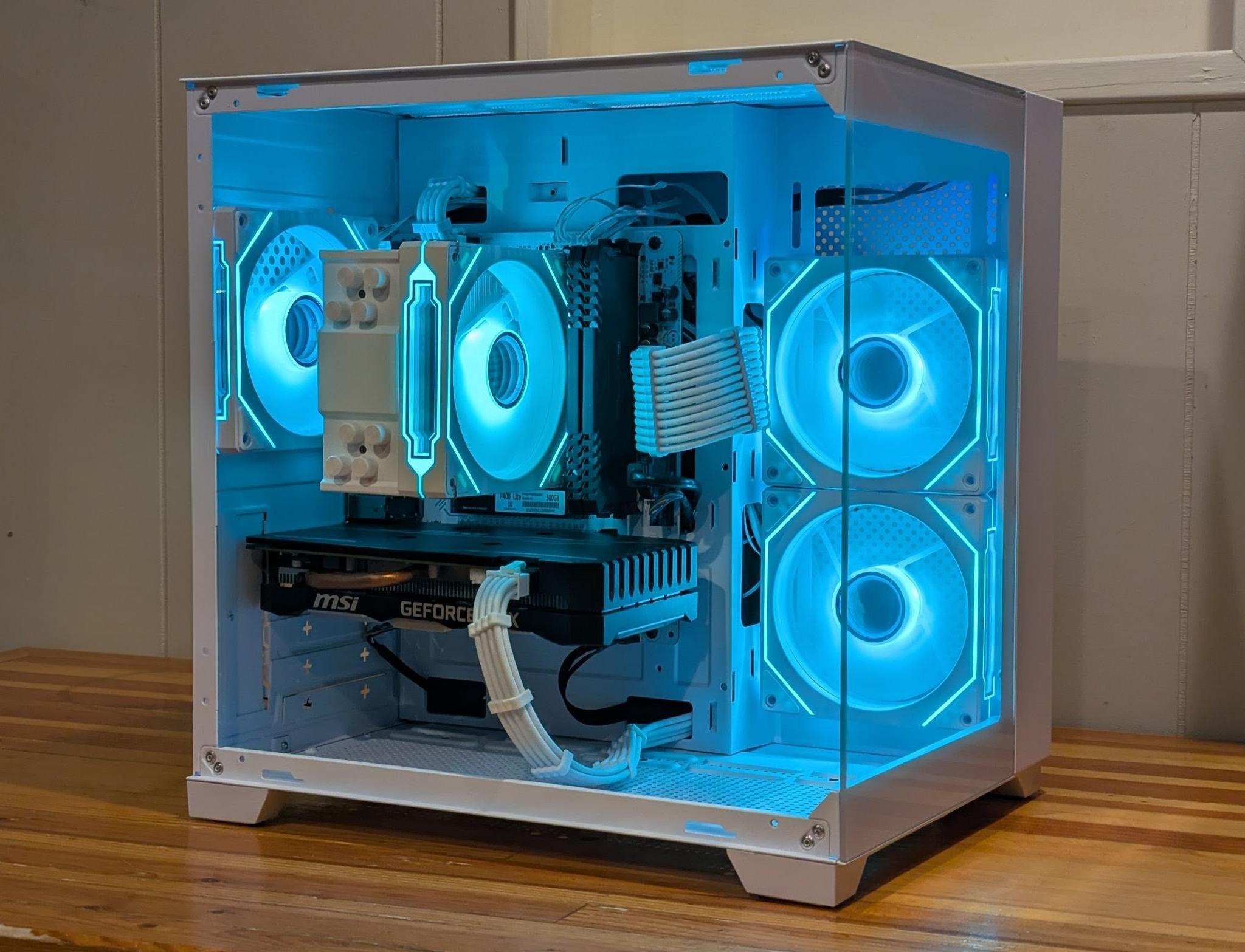 White RGB Gaming PC | Ryzen 5 2600x + GTX 1660 | 1080p Beast 🔥