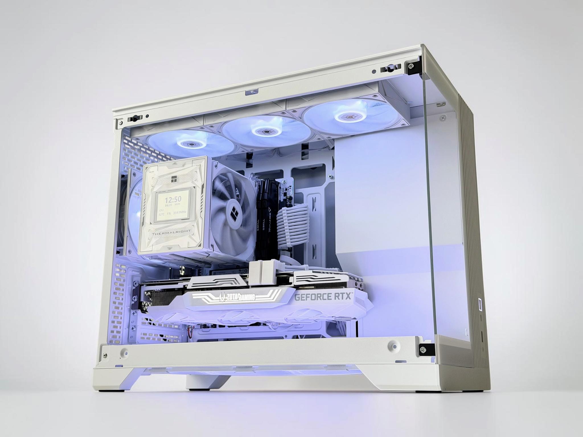 🤍 Gaming PC⚪Nvidia RTX 3080 10GB⚪AMD Ryzen 5 5600⚪ 32GB DDR4⚪ 1TB NVME
