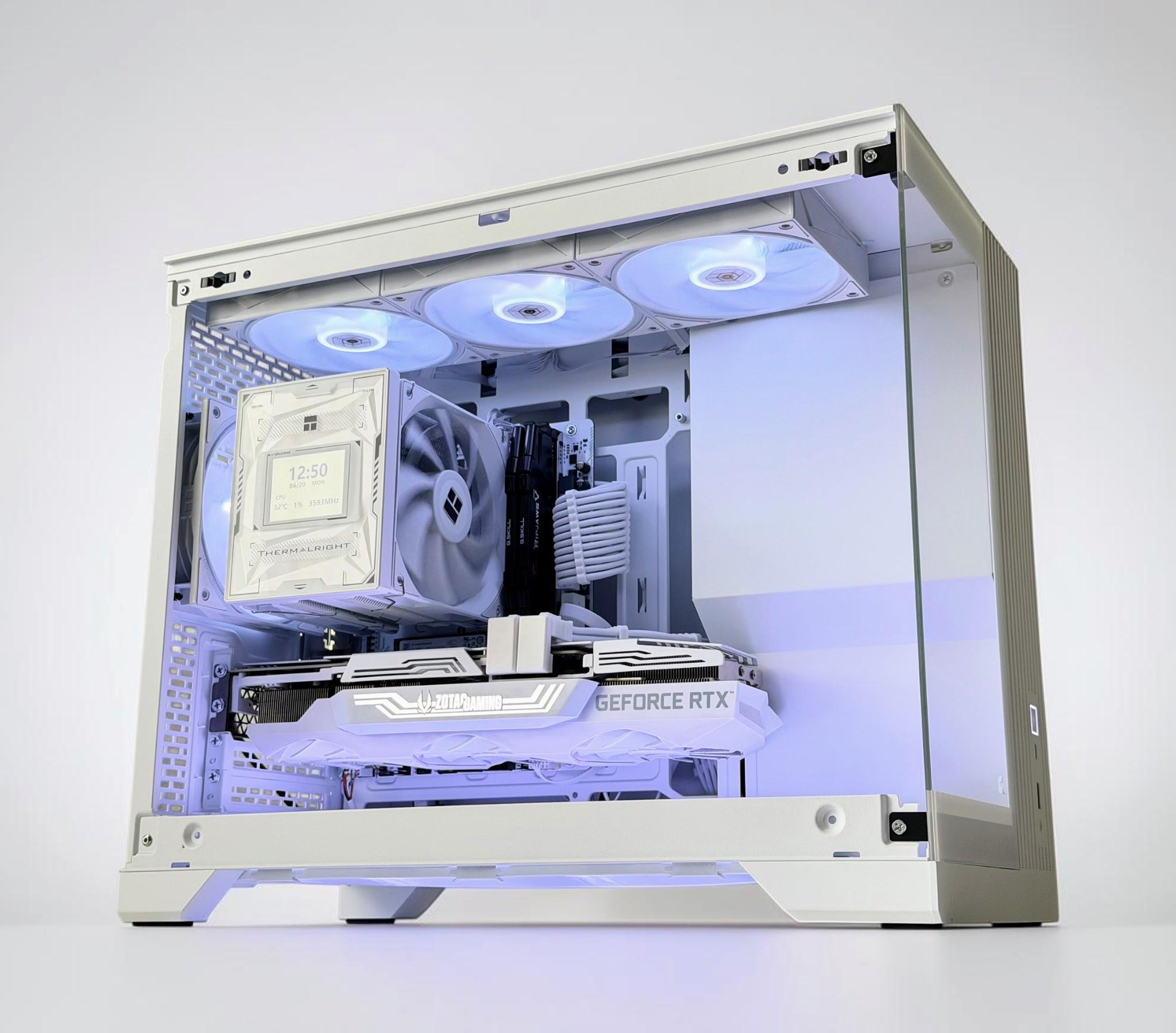 🤍 Gaming PC⚪Nvidia RTX 3080 10GB⚪AMD Ryzen 5 5600⚪ 32GB DDR4⚪ 1TB NVME