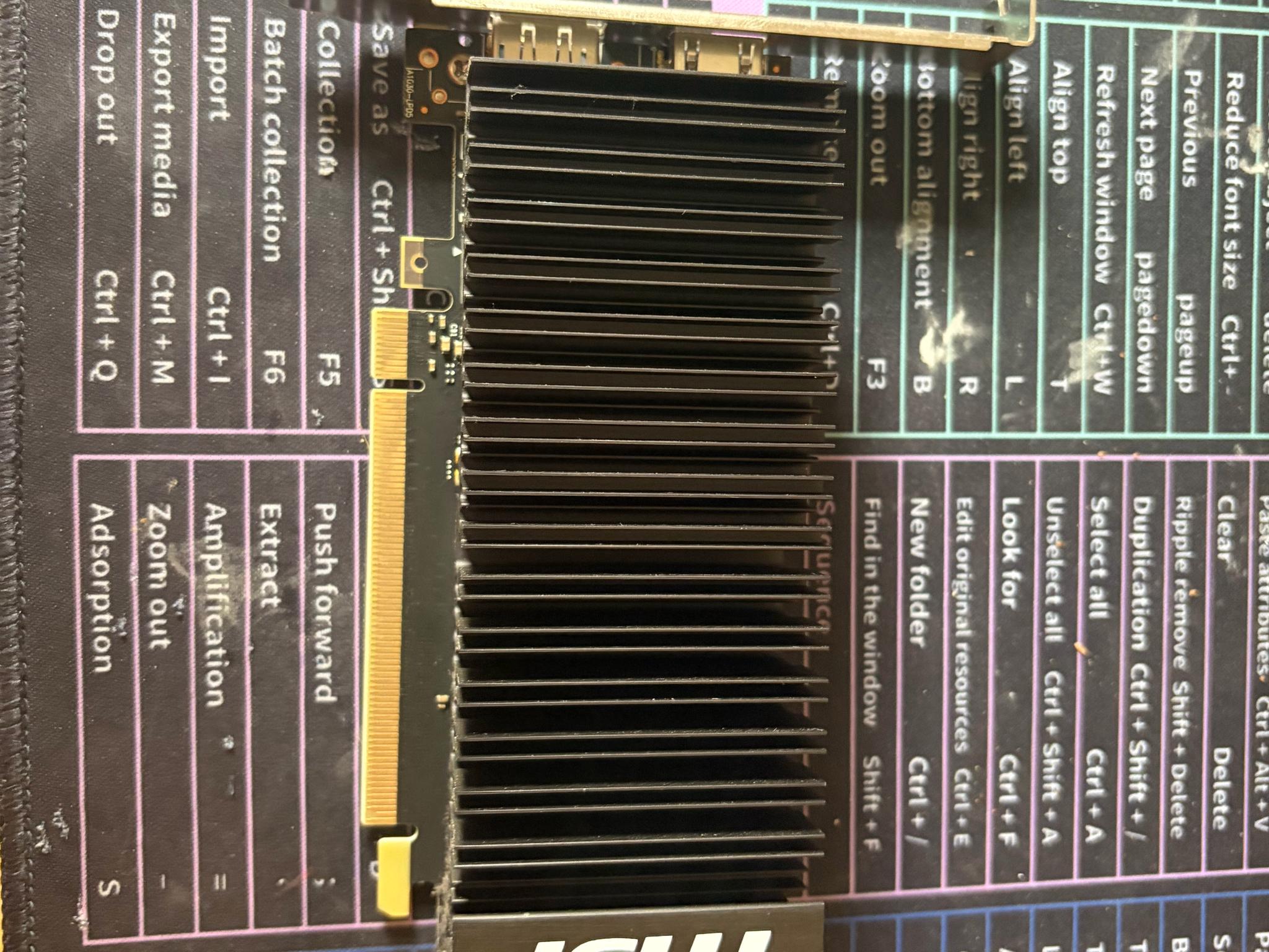 MSI GT 1030 2GHD4 LP OC