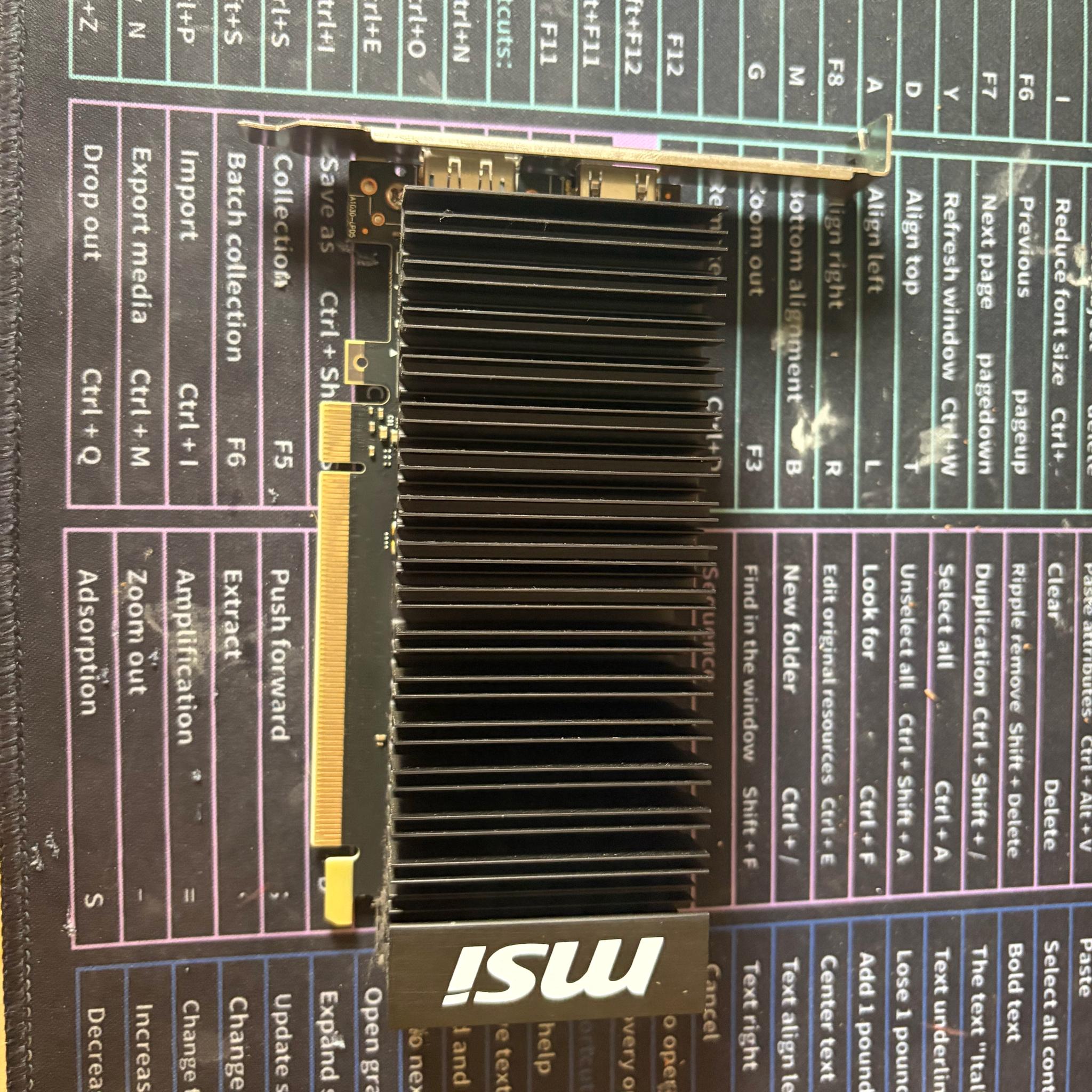 MSI GT 1030 2GHD4 LP OC