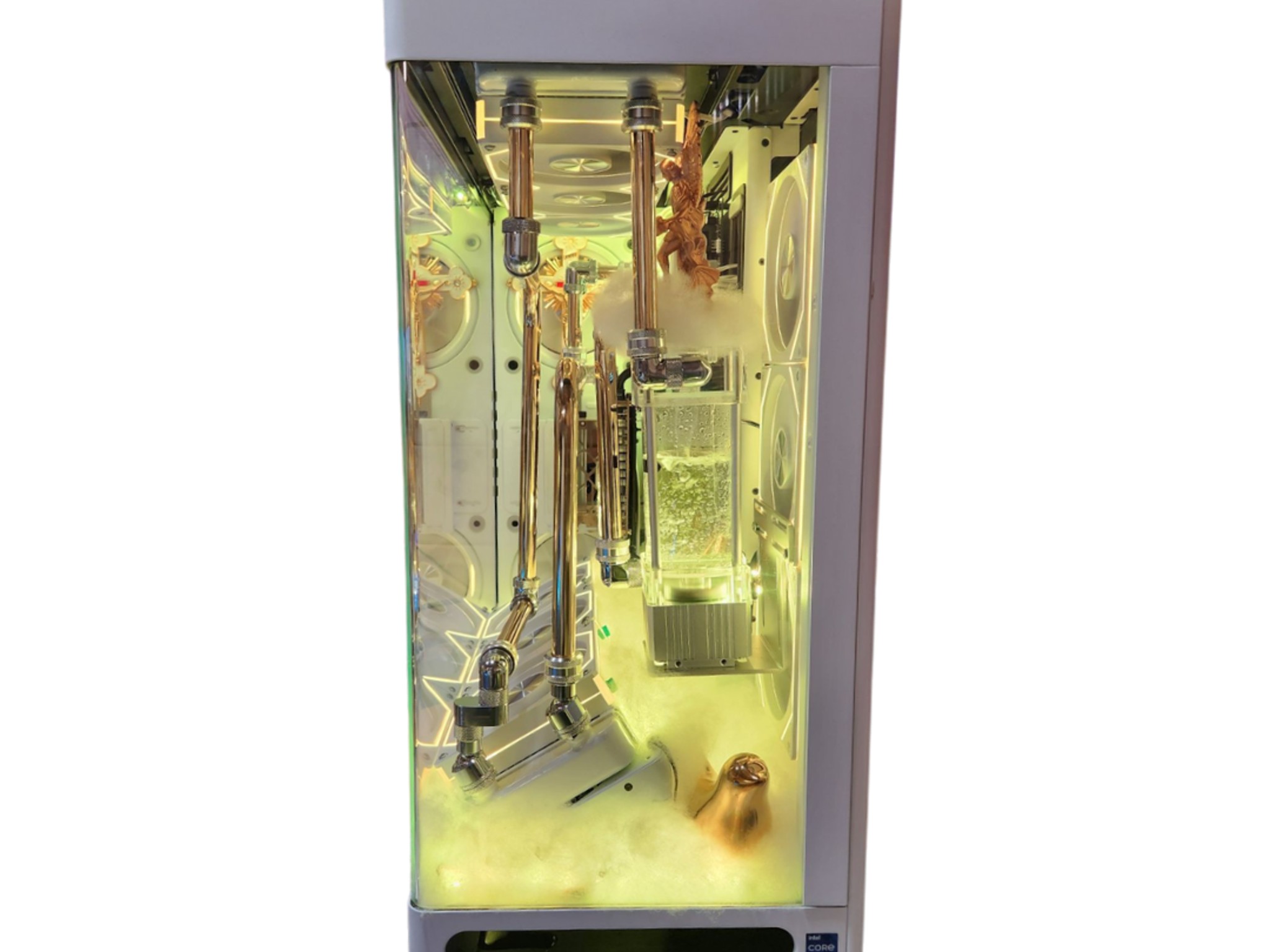 🚨BLACK FRIDAY🚨: RTX 4090 | Intel i9 14900K | 64GB RAM | 4TB SSD | 11 RGB Fans | White Gaming PC