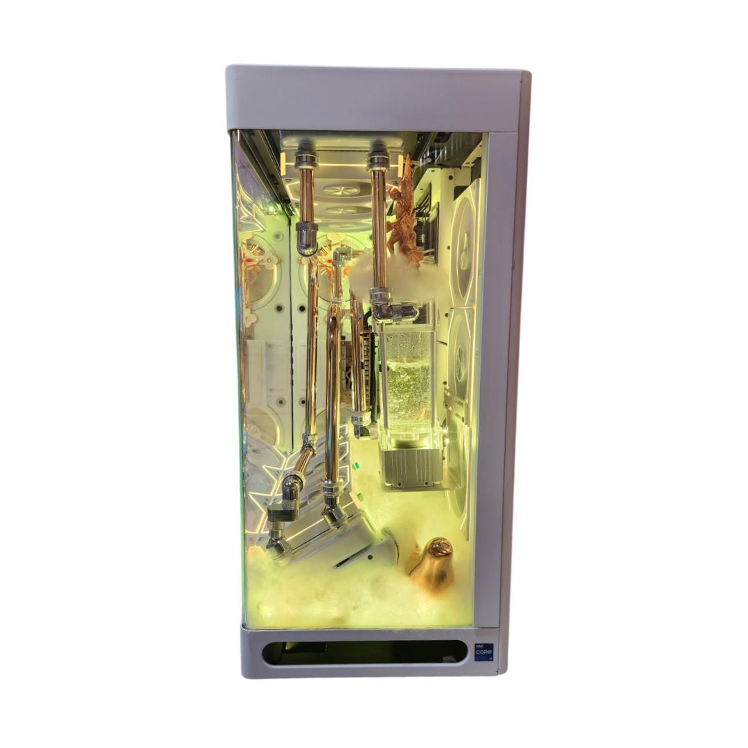 🚨BLACK FRIDAY🚨: RTX 4090 | Intel i9 14900K | 64GB RAM | 4TB SSD | 11 RGB Fans | White Gaming PC