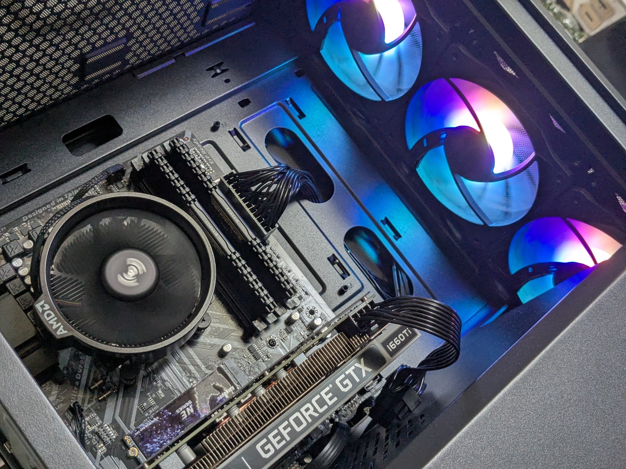 Heimdall 👁️⚔️| Nvidia GTX 1660 Ti | Ryzen 5 3600 | 512GB SSD | 16GB RAM | ARGB Gaming PC