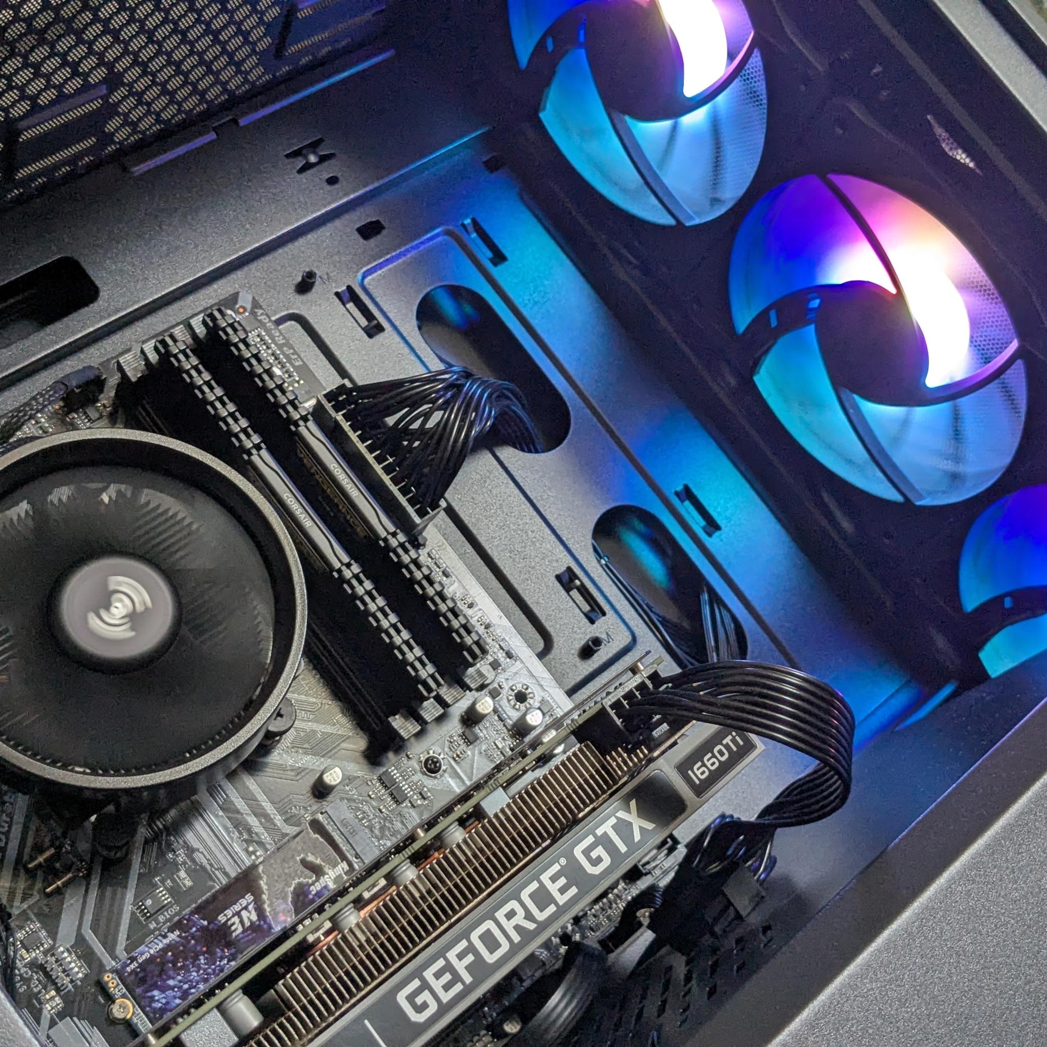 Heimdall 👁️⚔️| Nvidia GTX 1660 Ti | Ryzen 5 3600 | 512GB SSD | 16GB RAM | ARGB Gaming PC