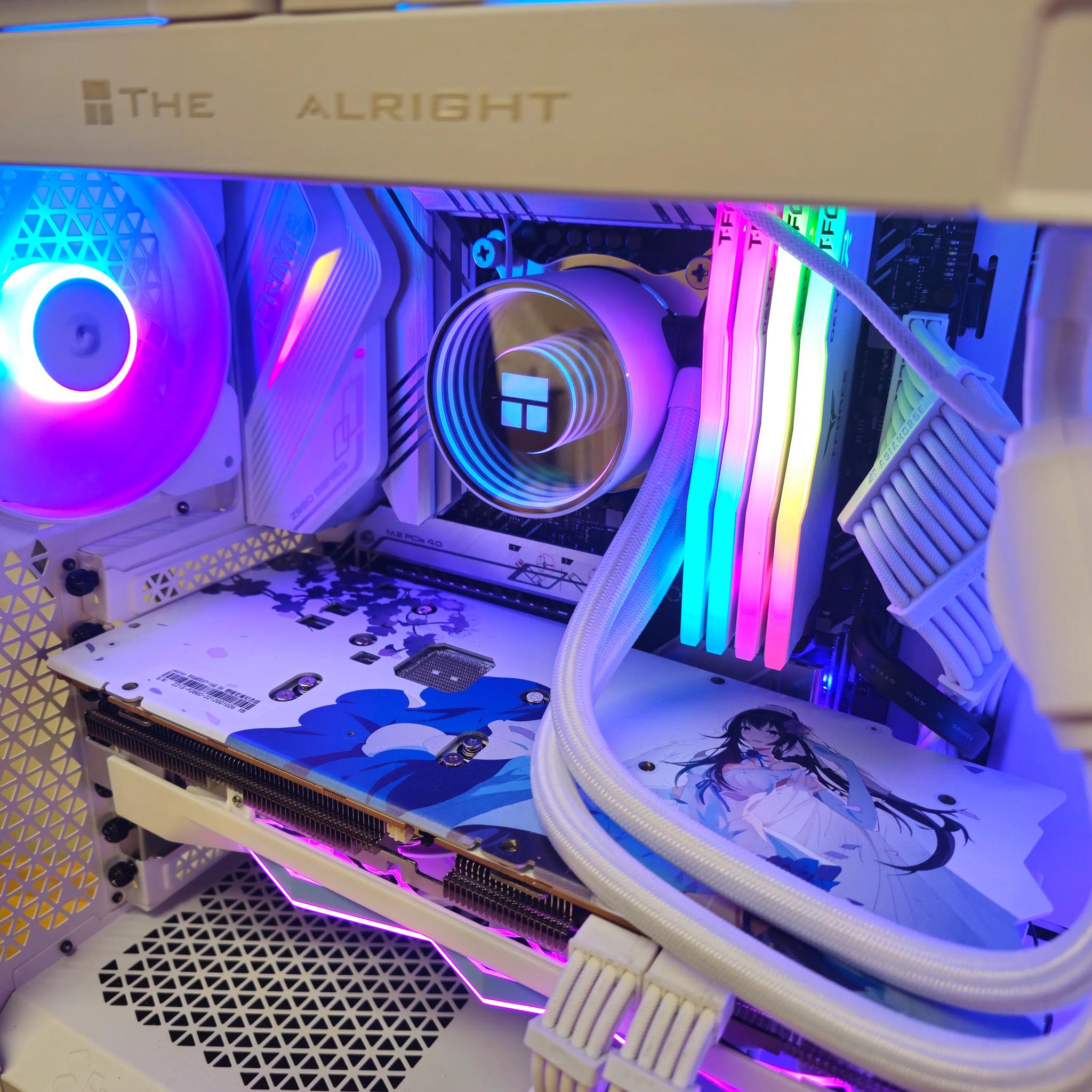 "The Alright" - 10700k 6800XT Sakura Gaming PC