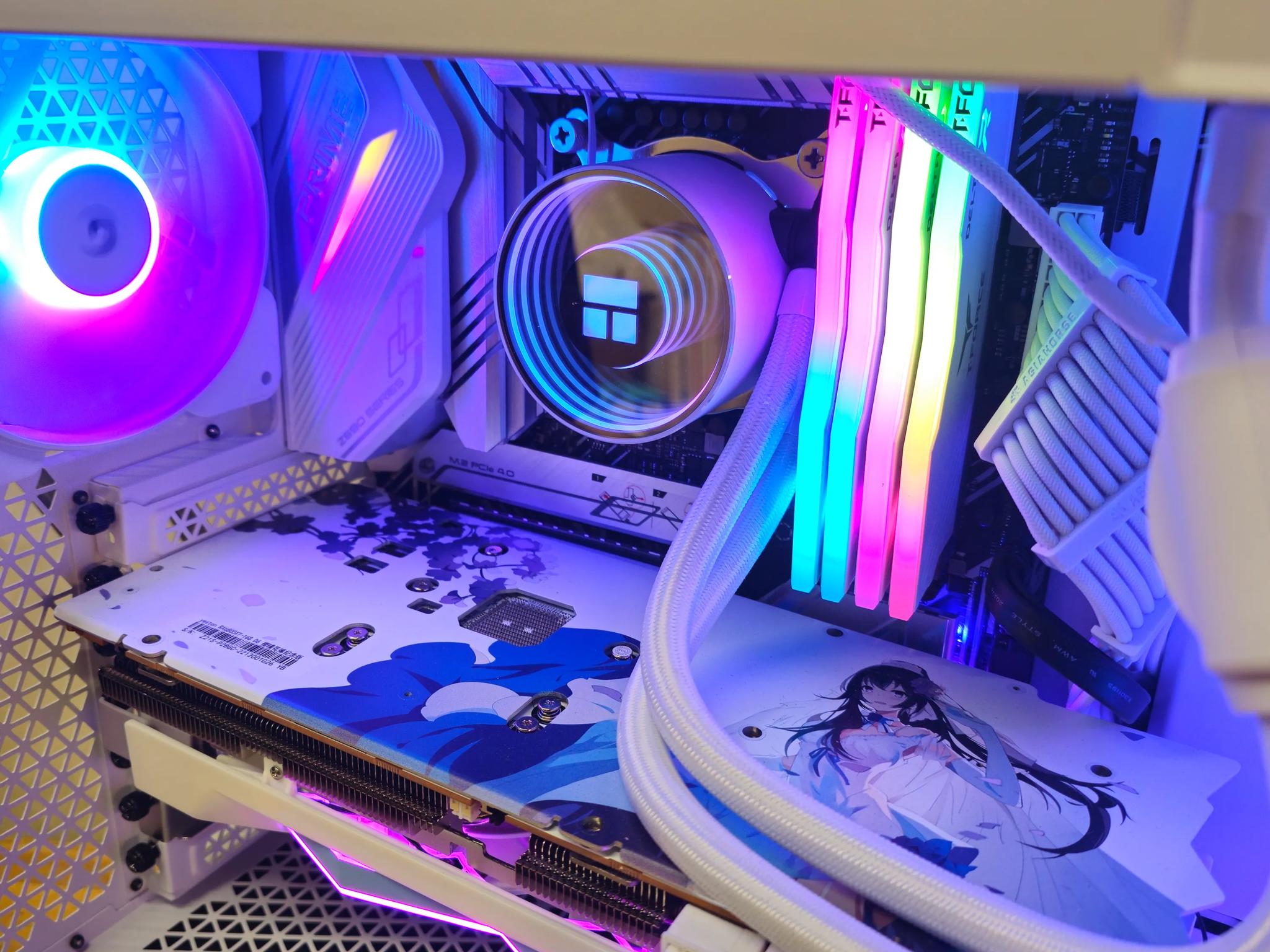 "The Alright" - 10700k 6800XT Sakura Gaming PC