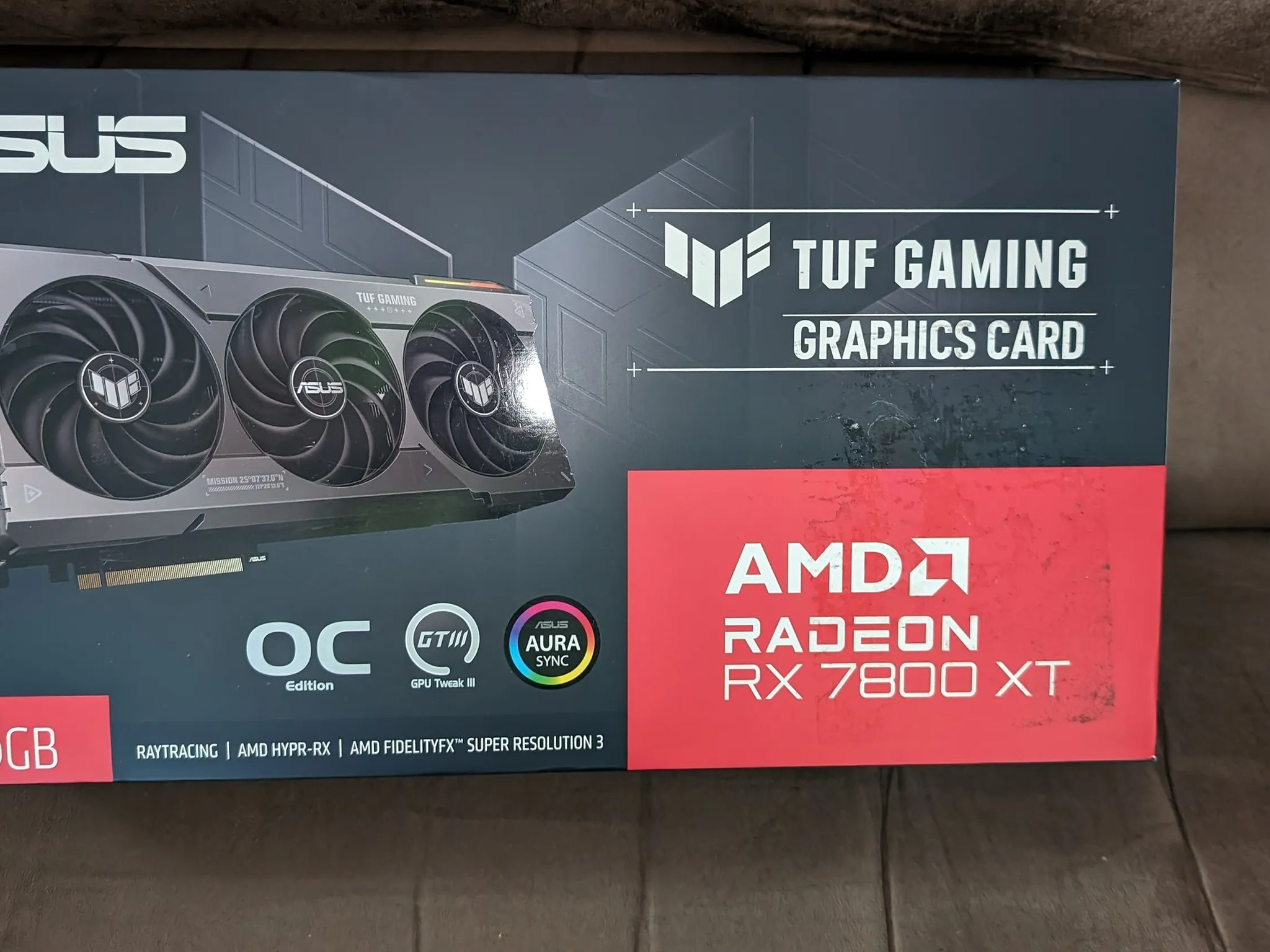 **5 days left until I return to Amazon** Asus TUF 7800 XT