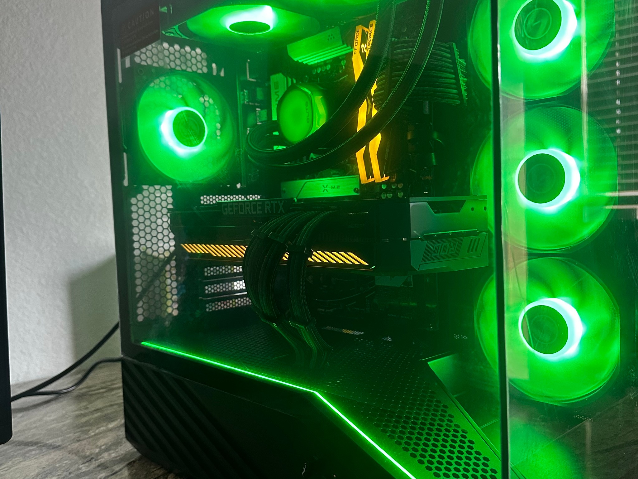 GeForce RTX 3080 12GB Custom Gaming PC - Ryzen 5 9600X