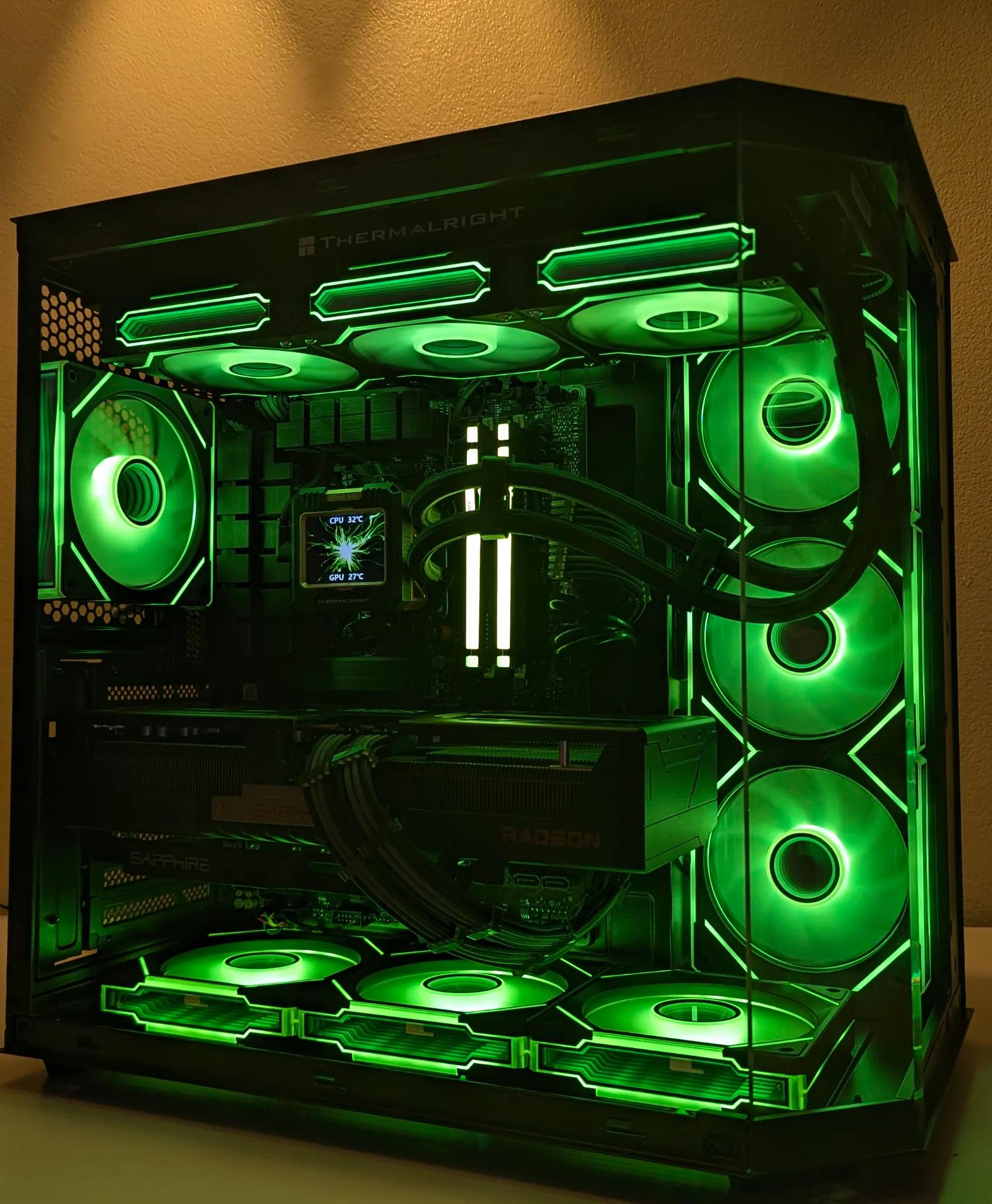 🔥 Ultimate Gaming PC - |RX 9070XT 16GB| RYZEN 7800X3D| 32GB DDR5 | 2TB SSD| 360MM AIO|