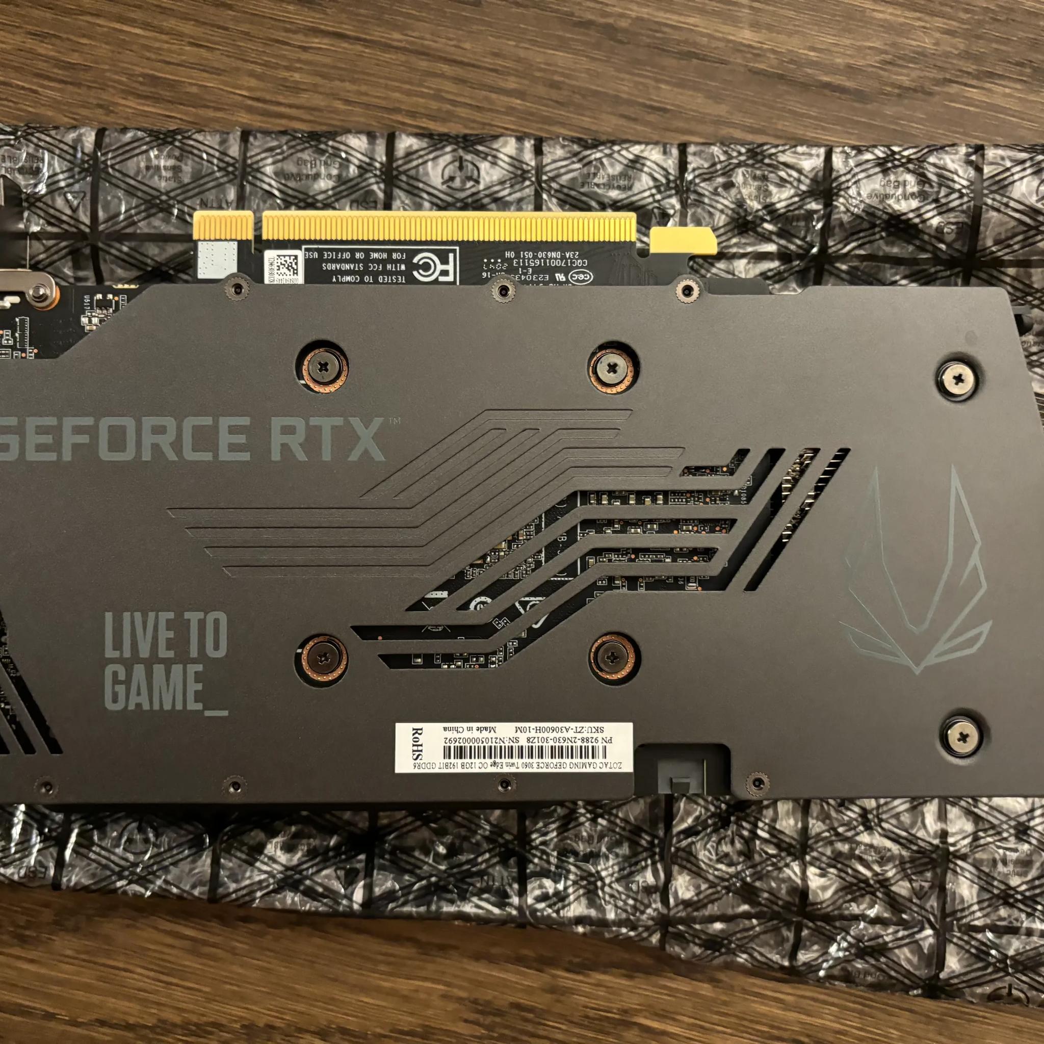 Zotac Gaming GeForce RTX 3060 Twin Edge OC-New Open Box