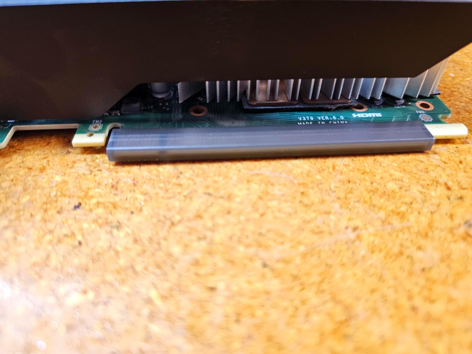 Dell GTX 1660 Super OEM - With Memory Shim installed