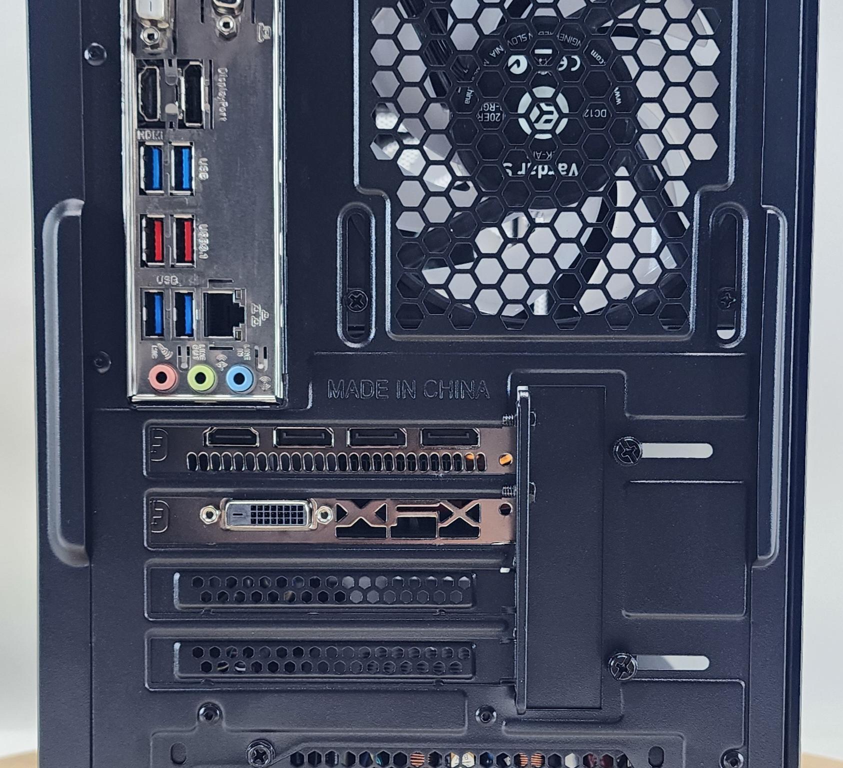 Gaming PC RYZEN 3 1200 16GB RAM 256GB SSD + 1TB HDD RX 570 8GB Win11 Computer