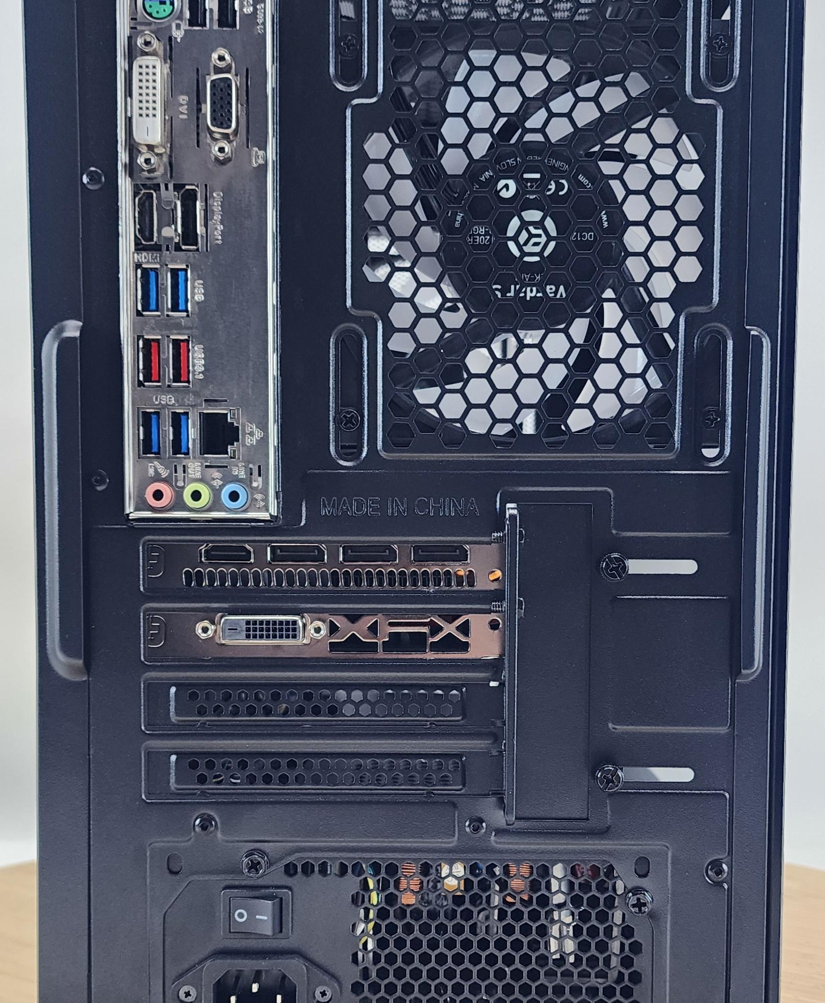 Gaming PC RYZEN 3 1200 16GB RAM 256GB SSD + 1TB HDD RX 570 8GB Win11 Computer