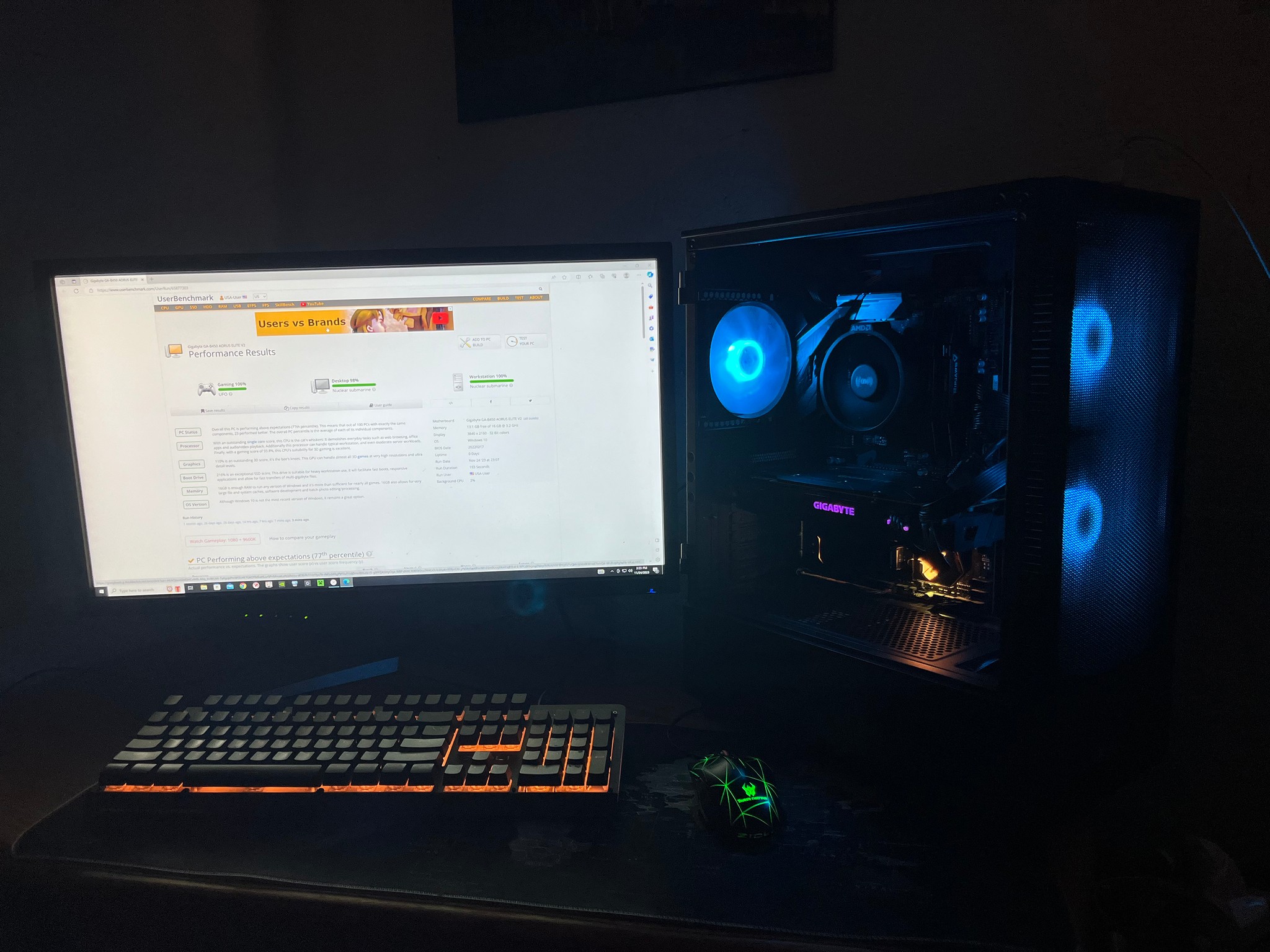 BLACK FRIDAY!!! Budget 4K/1440p RYZEN 5 GTX 1080 32GB Custom Gaming Set Up (NEW/USED) FREE SHIPPING