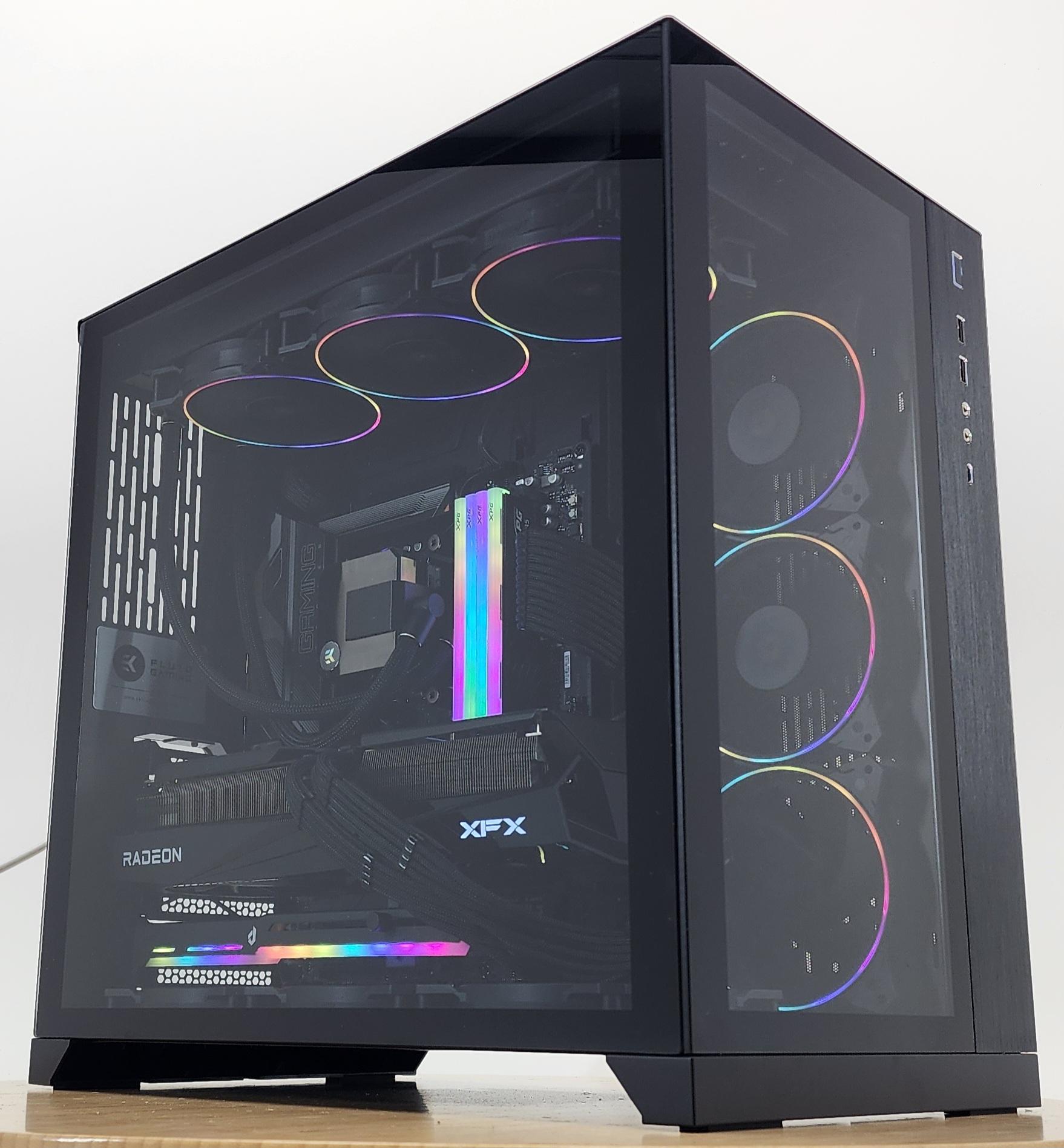 Gaming PC Ryzen 9 9900X 32GB RAM 4TB SSD RX 9070 XT 16GB Windows 11 Computer