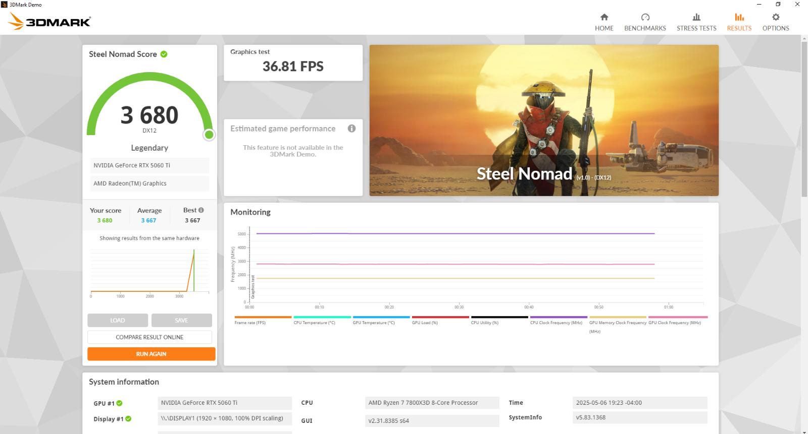 Gigabyte NVIDIA RTX 5060 Ti Gaming Overclocked Triple Fan 16GB