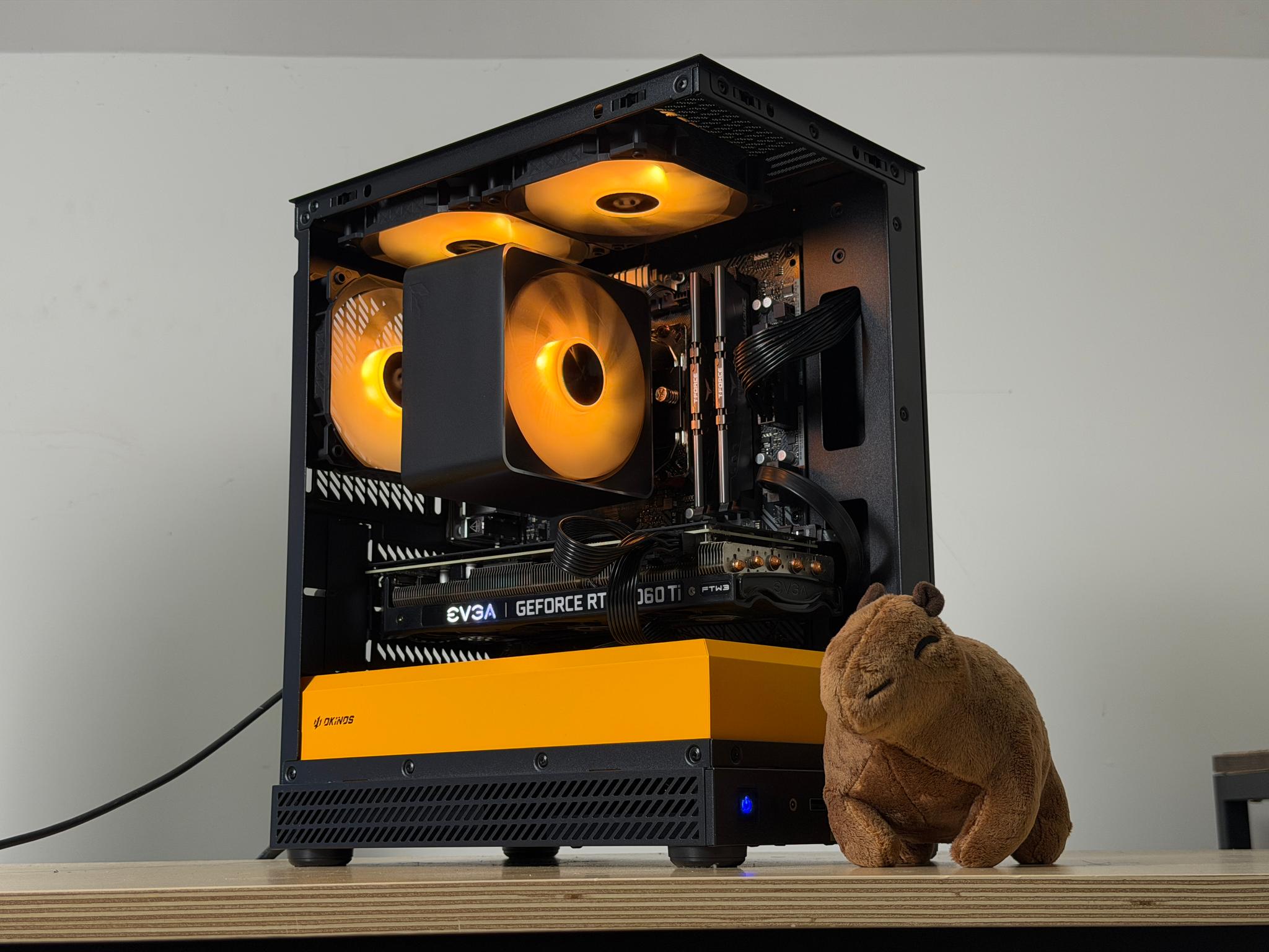 ⚫ Ryzen 5 5500 / RTX 3060 Ti 8GB / 1TB SSD / 16gb Ram / RGB 1080p Gaming PC ⚫