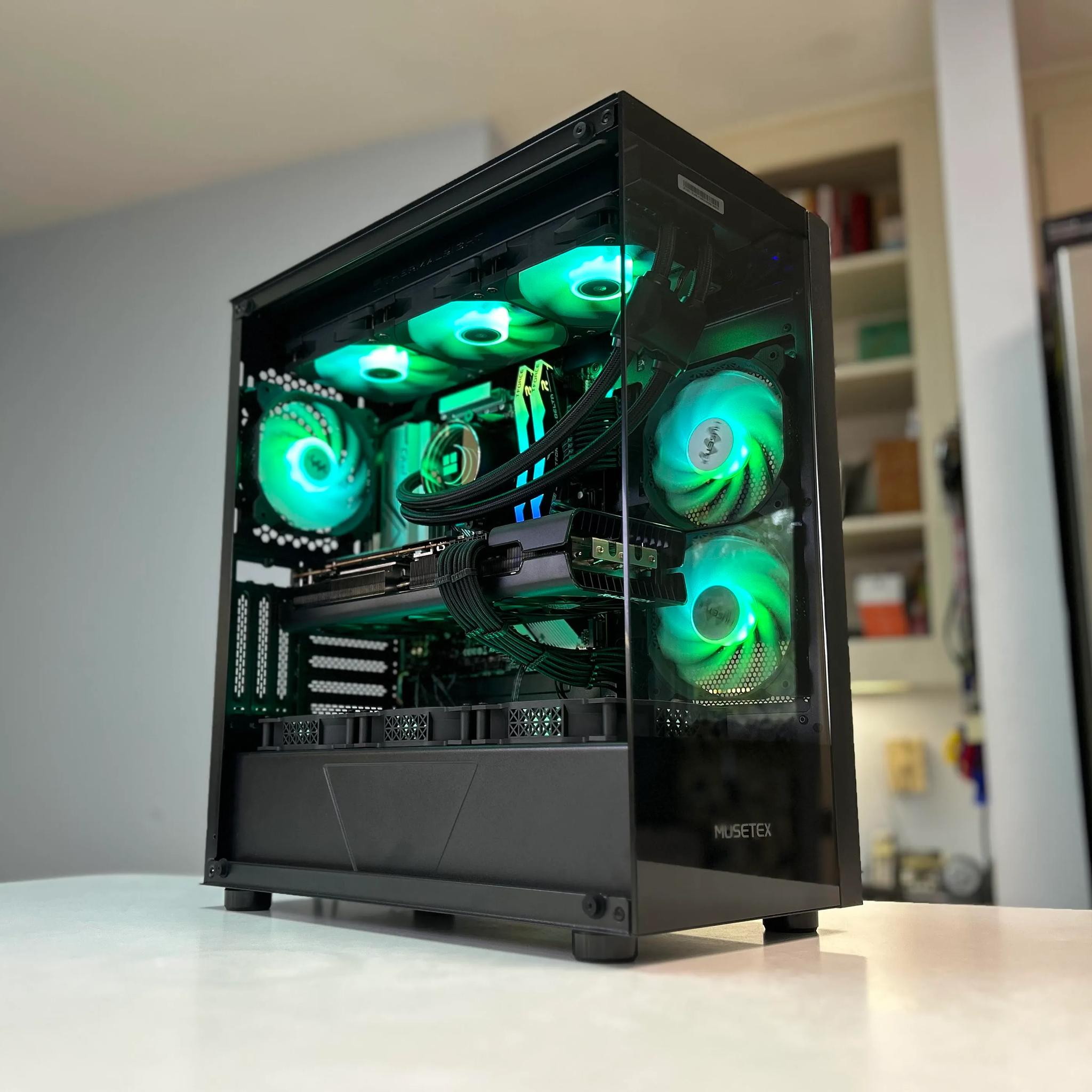 Excellent Performance 1440p Gaming PC | Fortnite 409 fps 1080p | Ryzen 7500F | RX 6800 | 32GB | 2TB