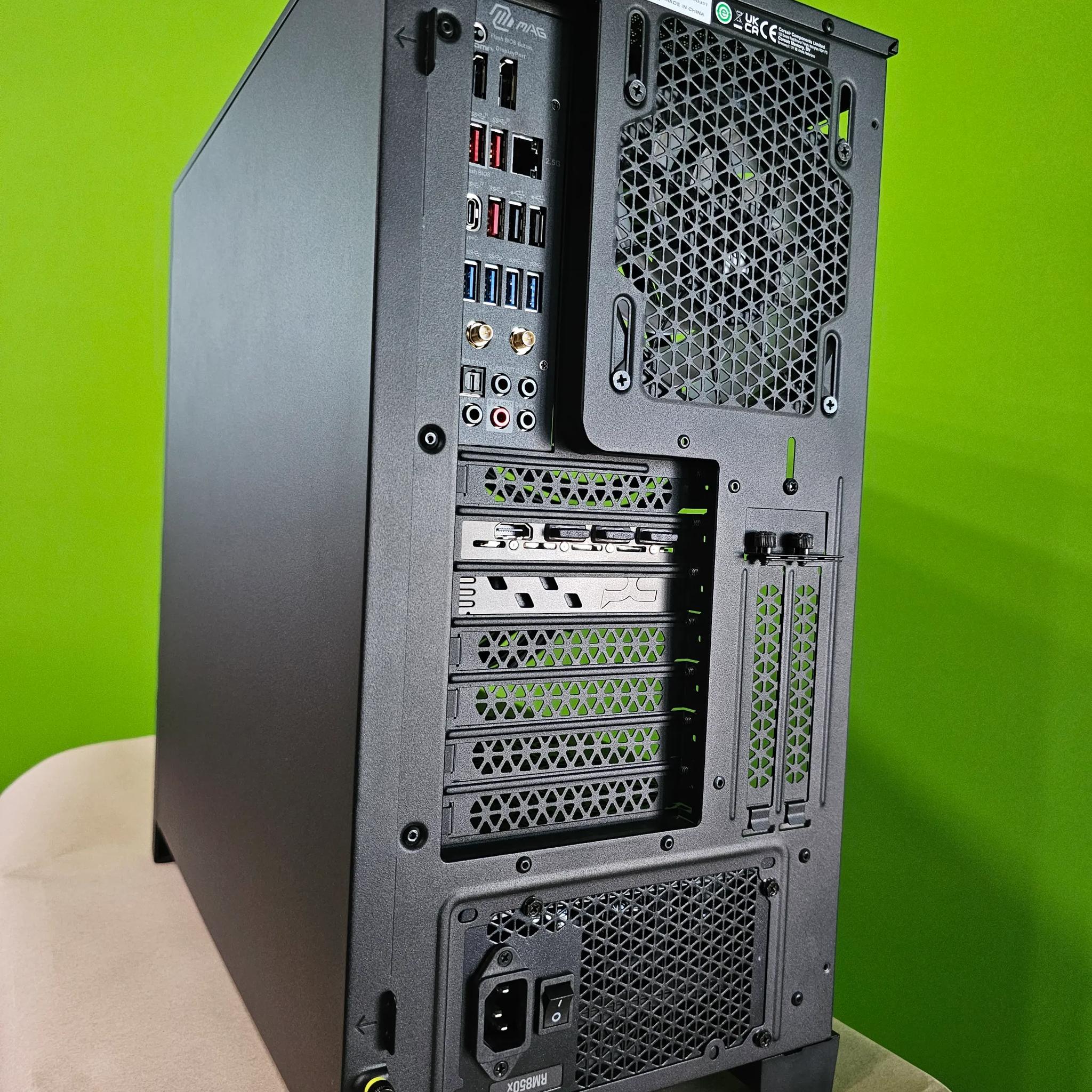 AMD Ryzen 7 9700X; Radeon RX 9070 XT; 64GB DDR5-6000 RAM; 2TB SSD