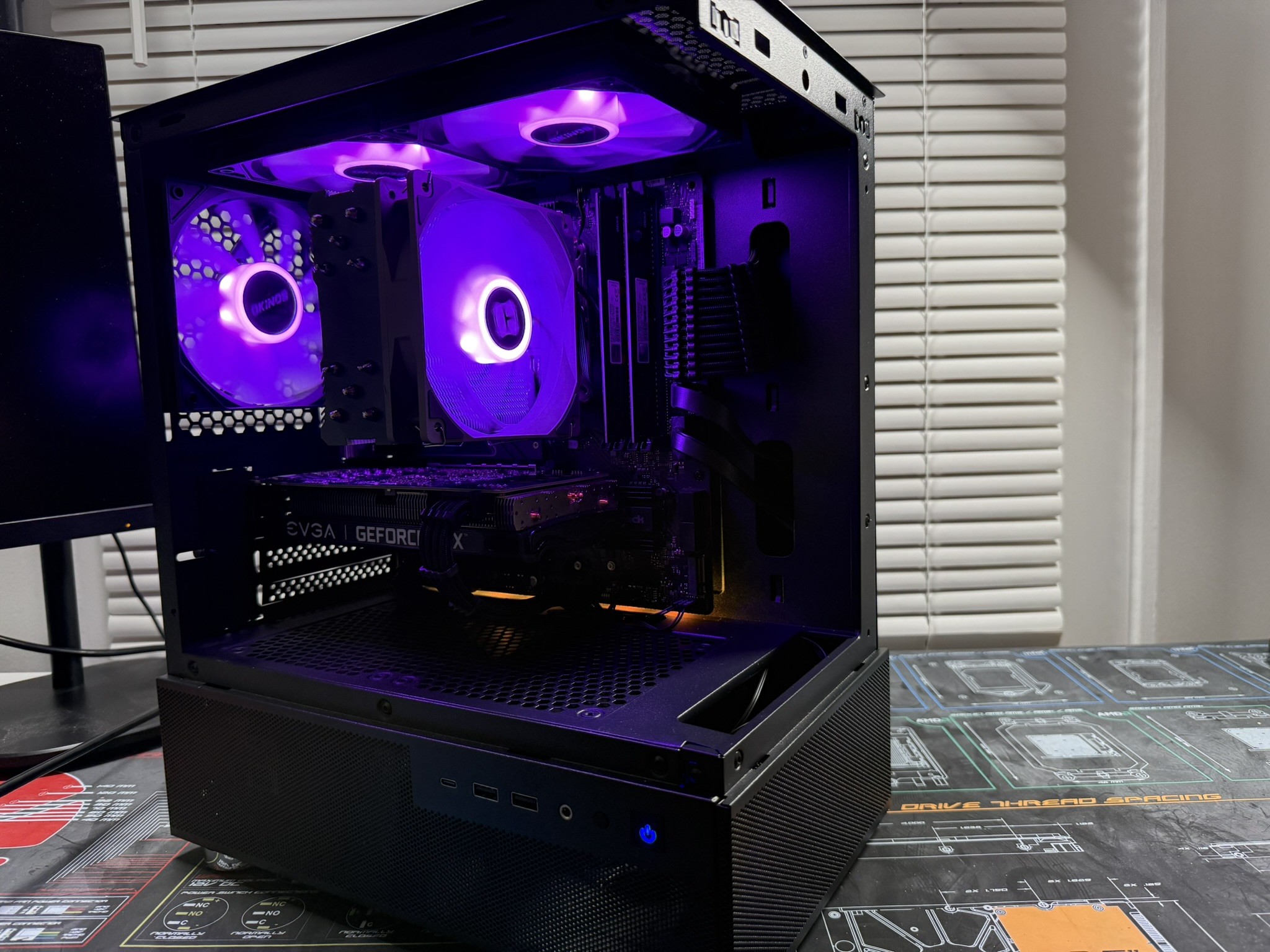 ♚Black Gaming PC | RYZEN 5 3600 | RTX 3060 12gb | 16GB RAM | 1TB M.2♚