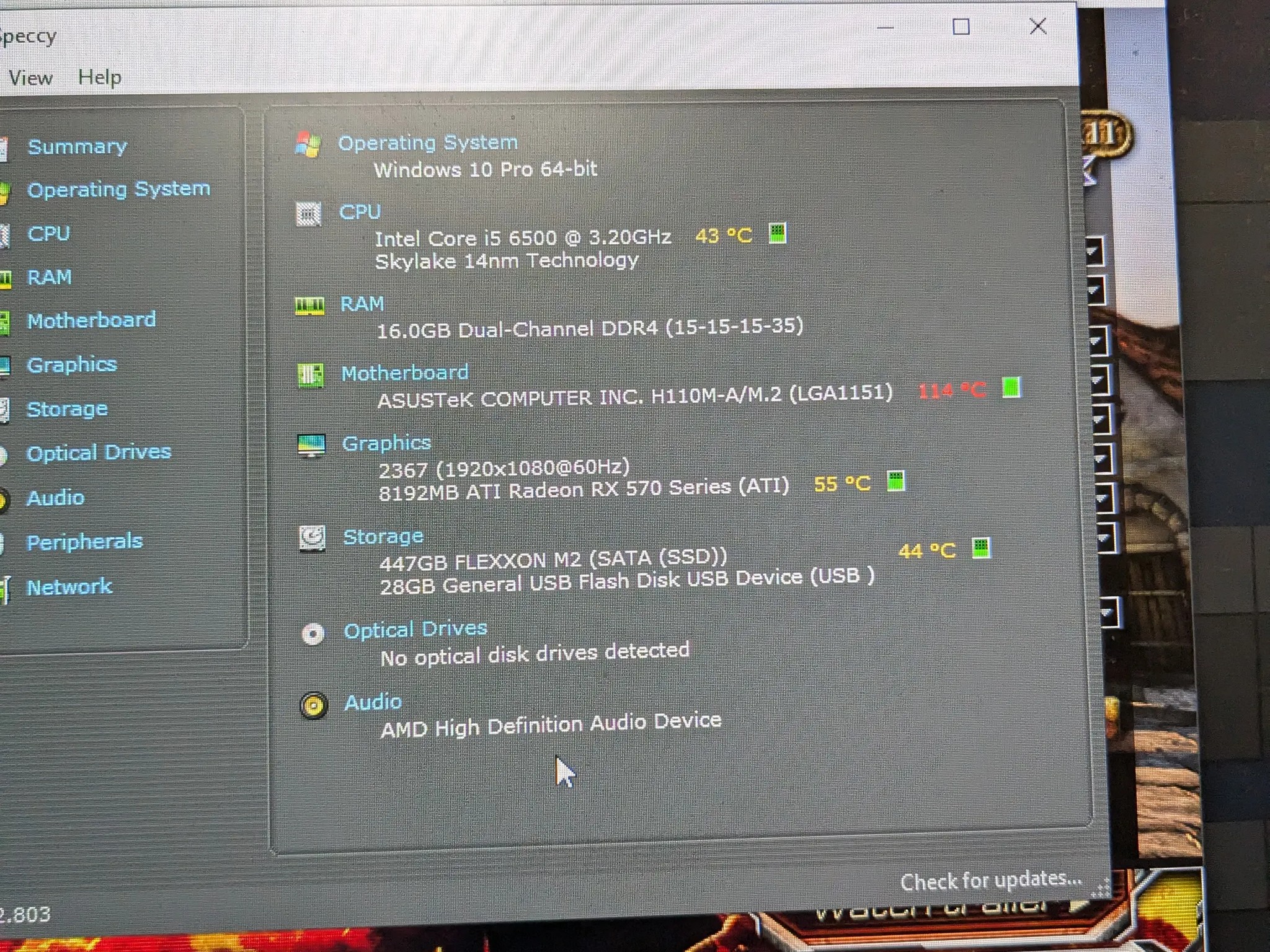 Simple and Small - i5-6500, RX 570 8GB, 16GB RAM, 480GB SSD, Win10