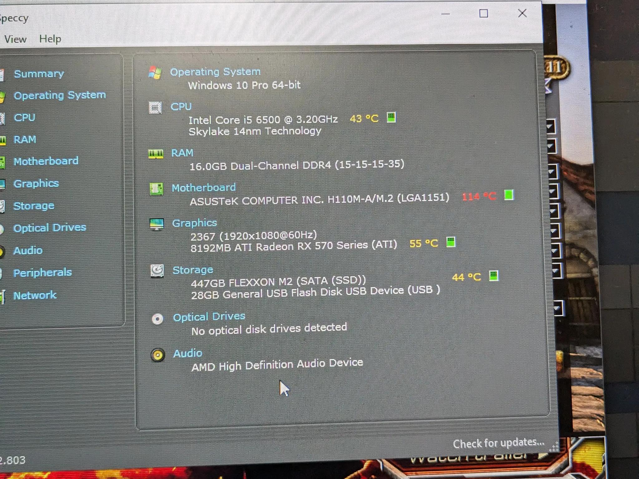 Simple and Small - i5-6500, RX 570 8GB, 16GB RAM, 480GB SSD, Win10