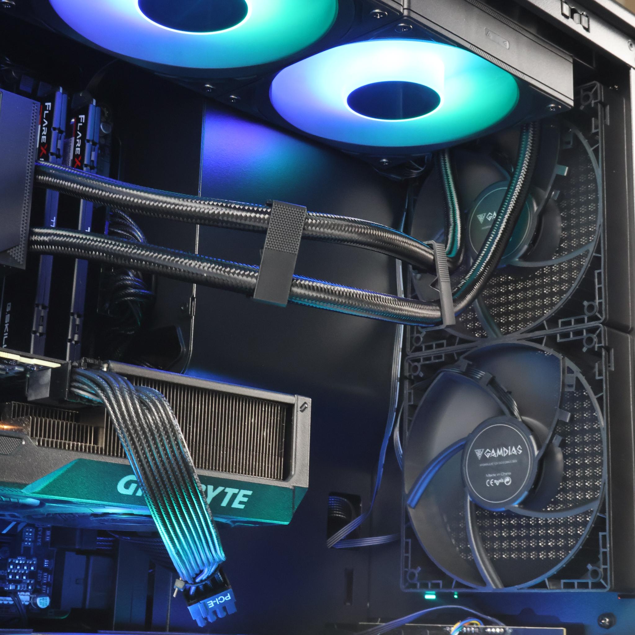 ⚫ Ryzen 5 7600X/RTX 4070 12GB Gaming/Streaming PC ⚫