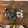 AM4 B-450m-A DDR4 m-ATX motherboard (READ DESC) pretty please w io shield & backplate