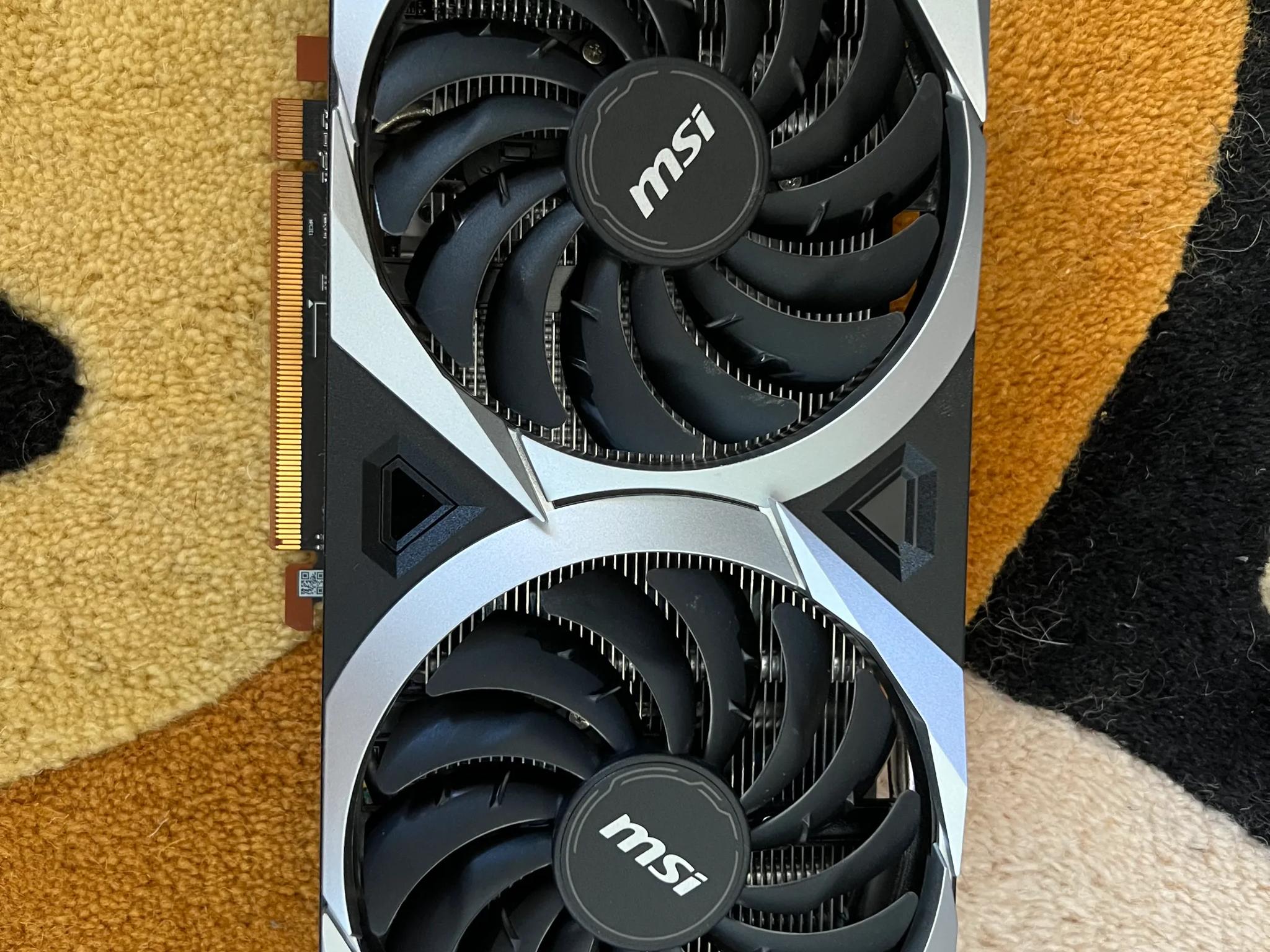 MSI Radeon RX 6600 XT MECH 2X OC 8GB GDDR6 Graphics Card