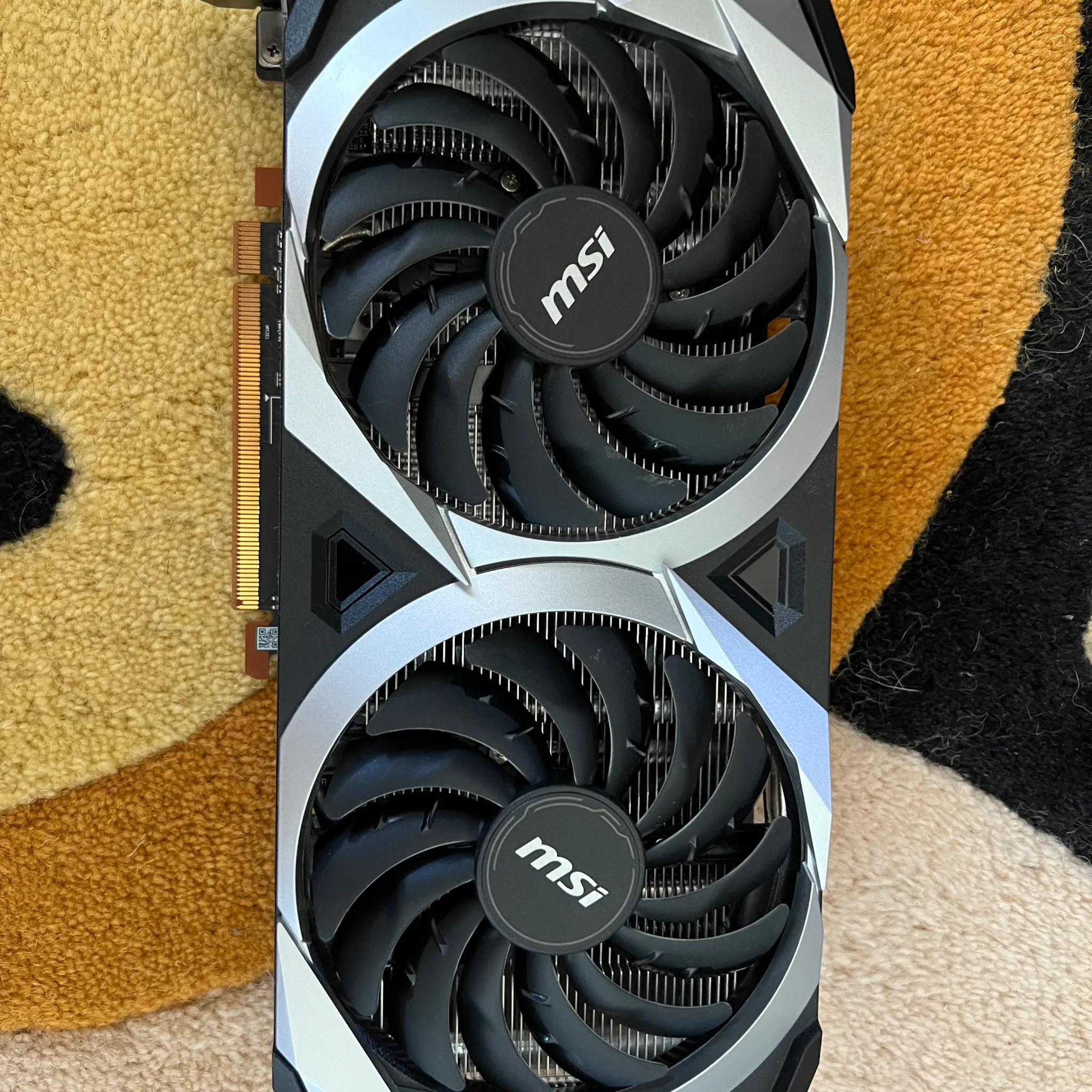 MSI Radeon RX 6600 XT MECH 2X OC 8GB GDDR6 Graphics Card