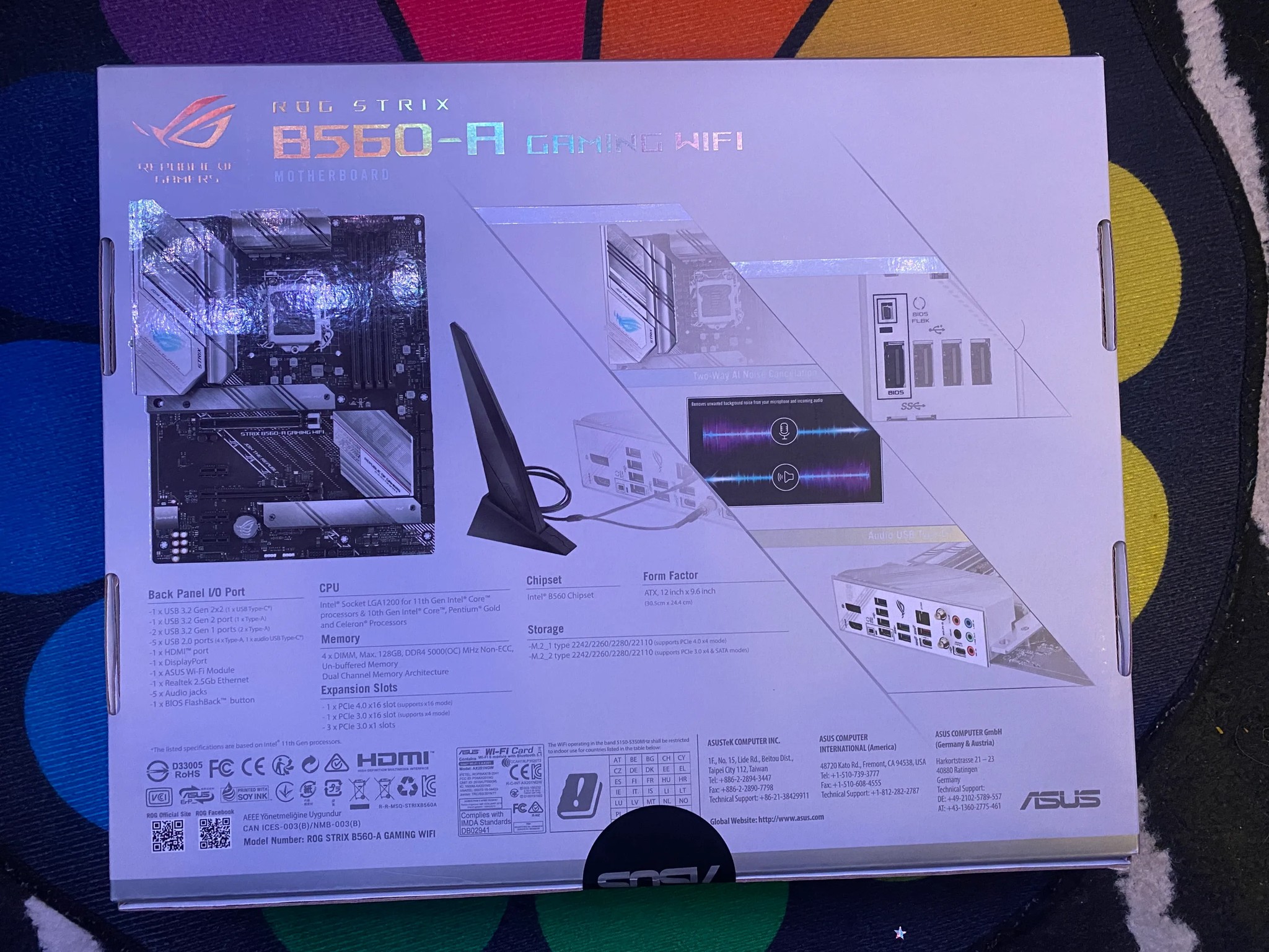 ASUS rog atrix B560-A Gaming Wifi