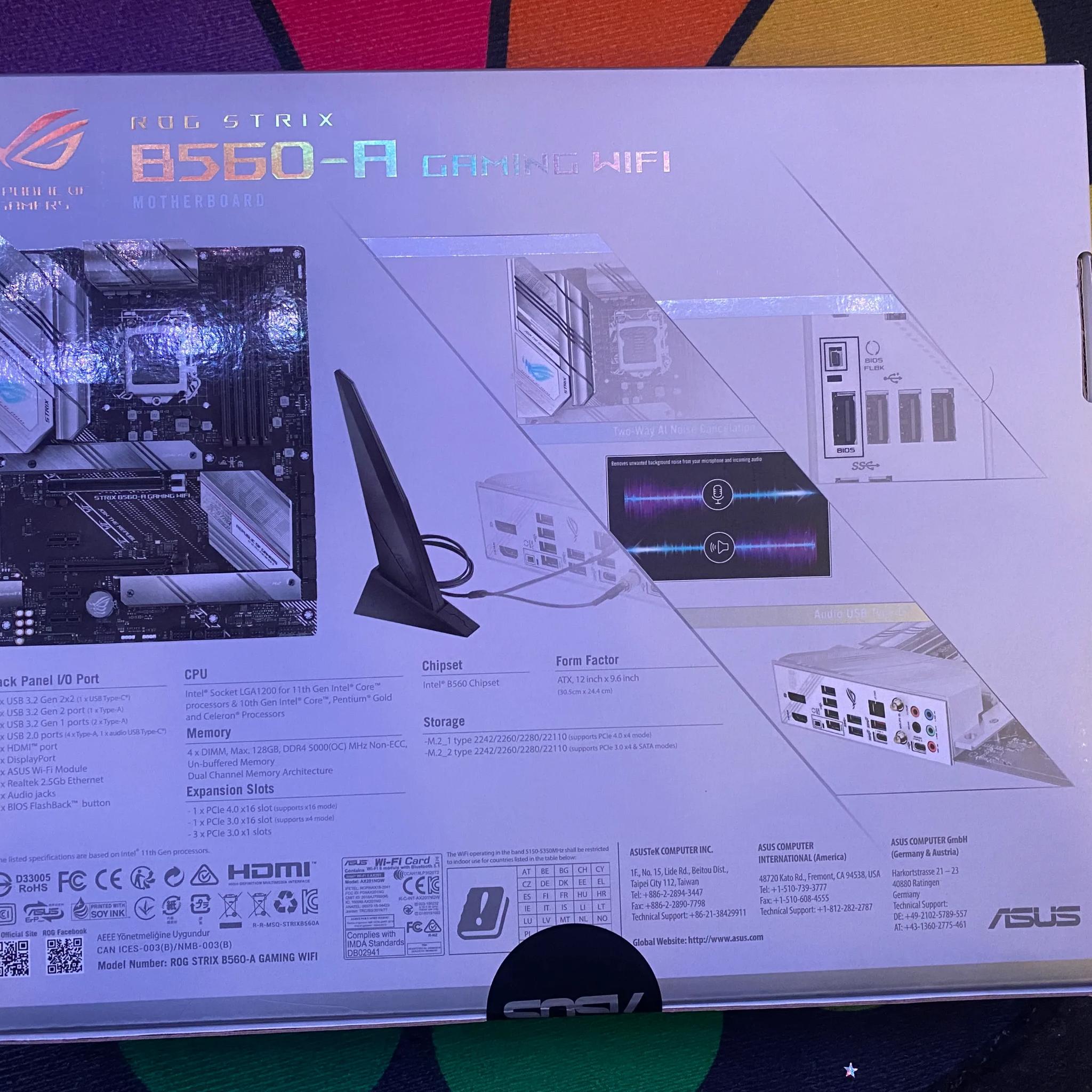 ASUS rog atrix B560-A Gaming Wifi