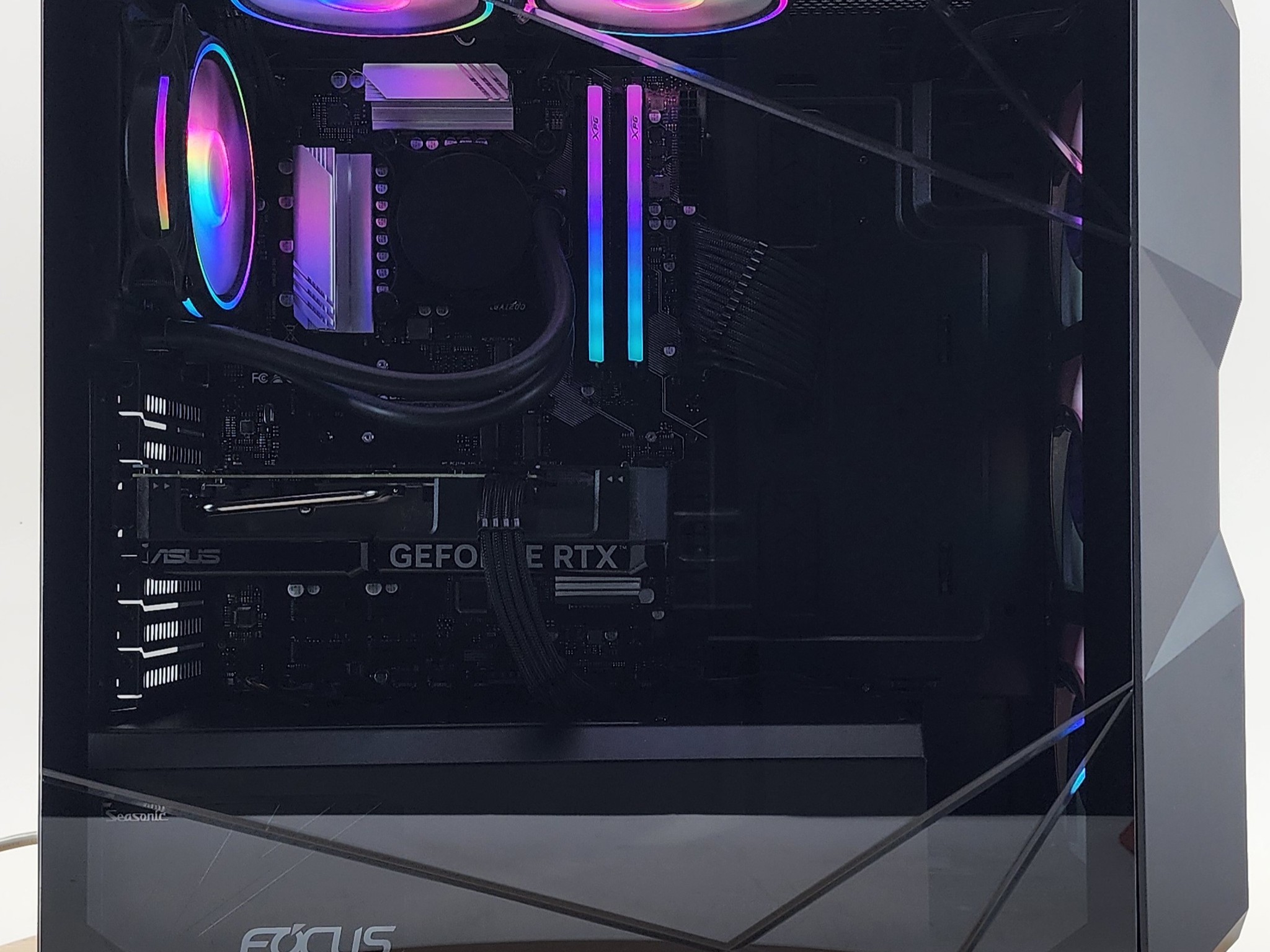 Gaming PC i7-11700KF 16GB RAM 1TB SSD RTX 4060 8GB Windows 11 Computer