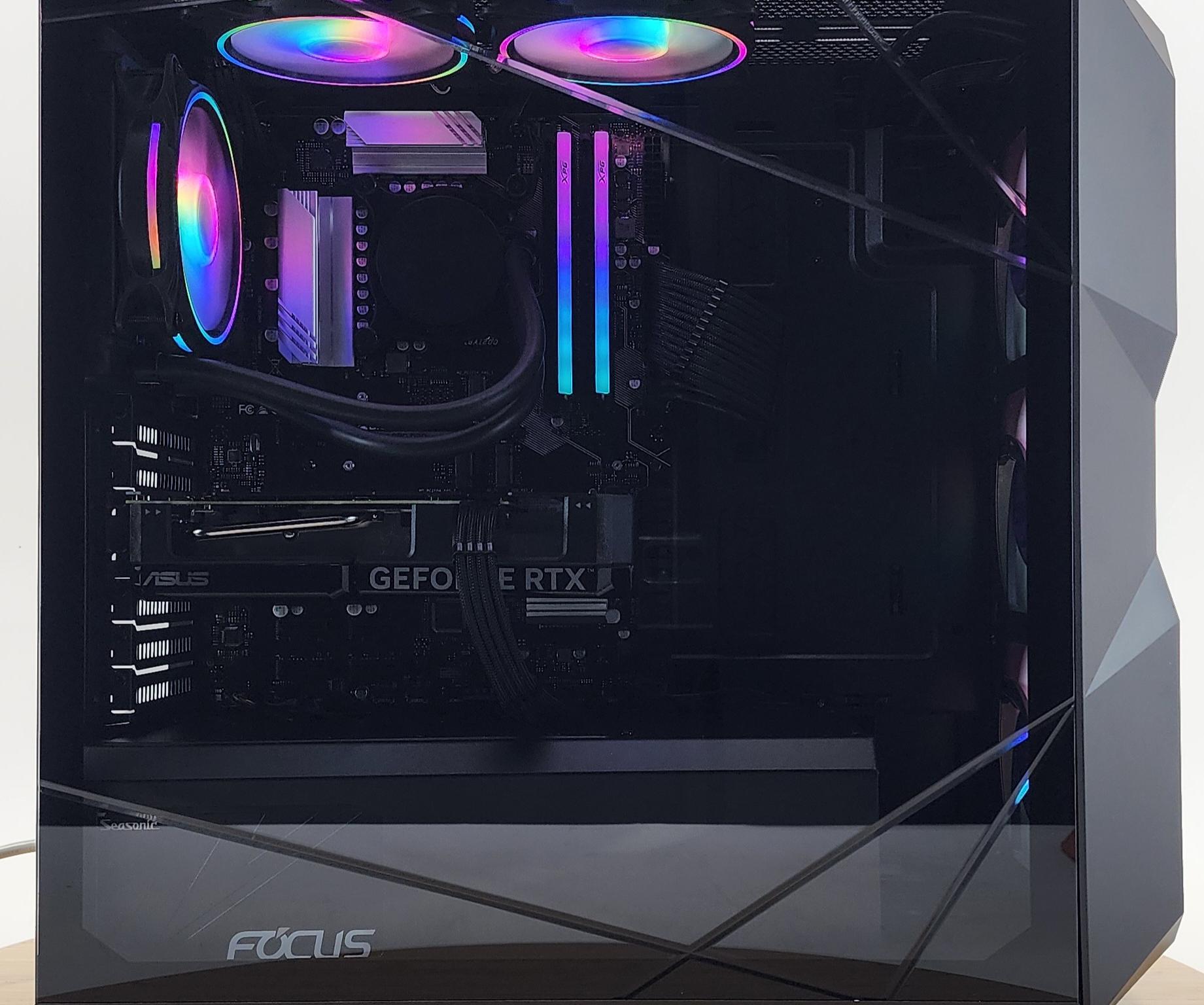 Gaming PC i7-11700KF 16GB RAM 1TB SSD RTX 4060 8GB Windows 11 Computer