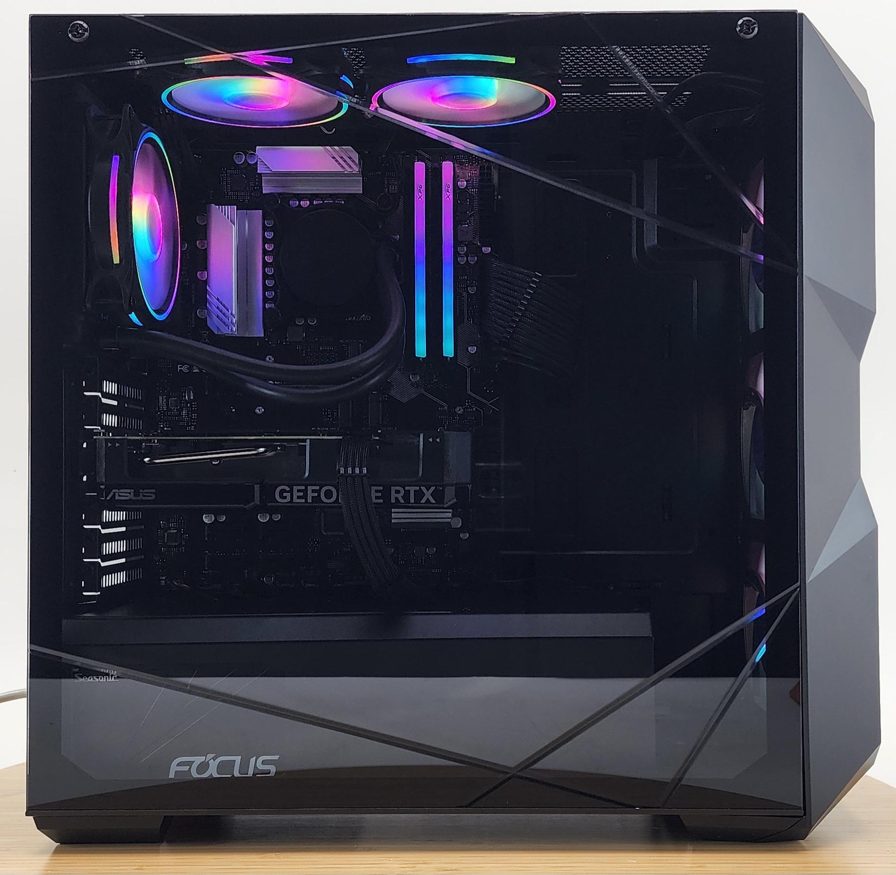Gaming PC i7-11700KF 16GB RAM 1TB SSD RTX 4060 8GB Windows 11 Computer
