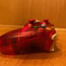 Custom clear red Xbox 360 controller - Hall effect - LEDs - RESTORED