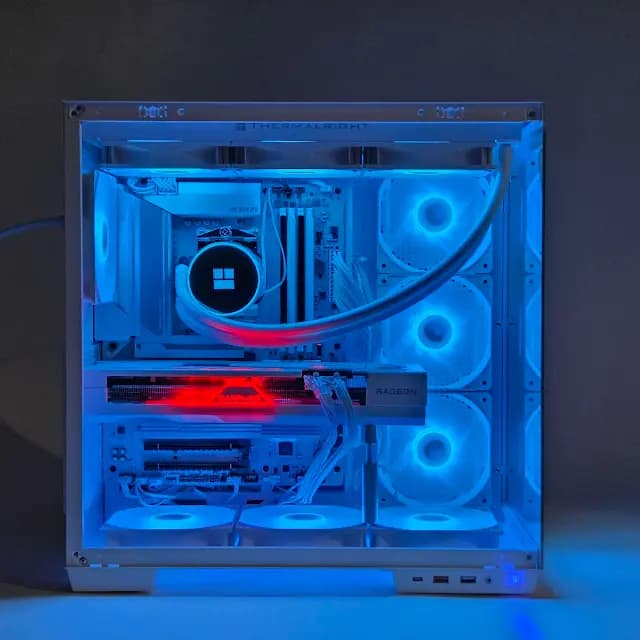 Alemoly #0002 — High-Performance 1440p / 4k White Gaming PC