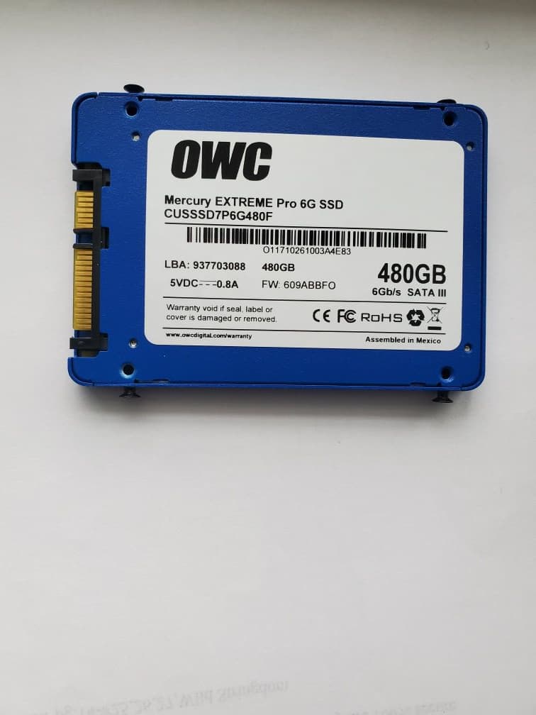 OWC Mercury Extreme Pro 6G 480GB OWCSSD7P6G960 SATA III 2.5" SSD Solid State Drive