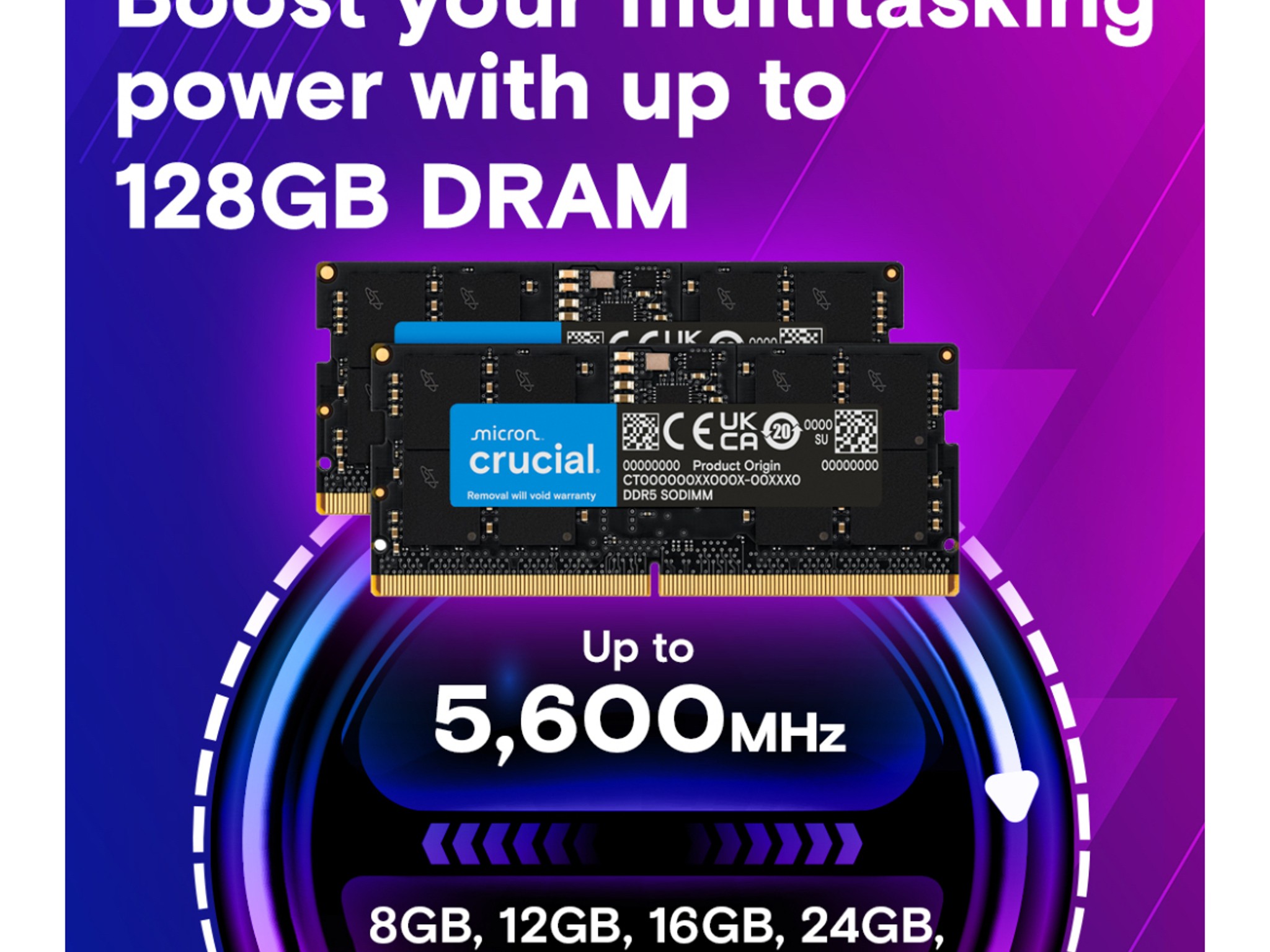 Crucial 32GB DDR5 RAM