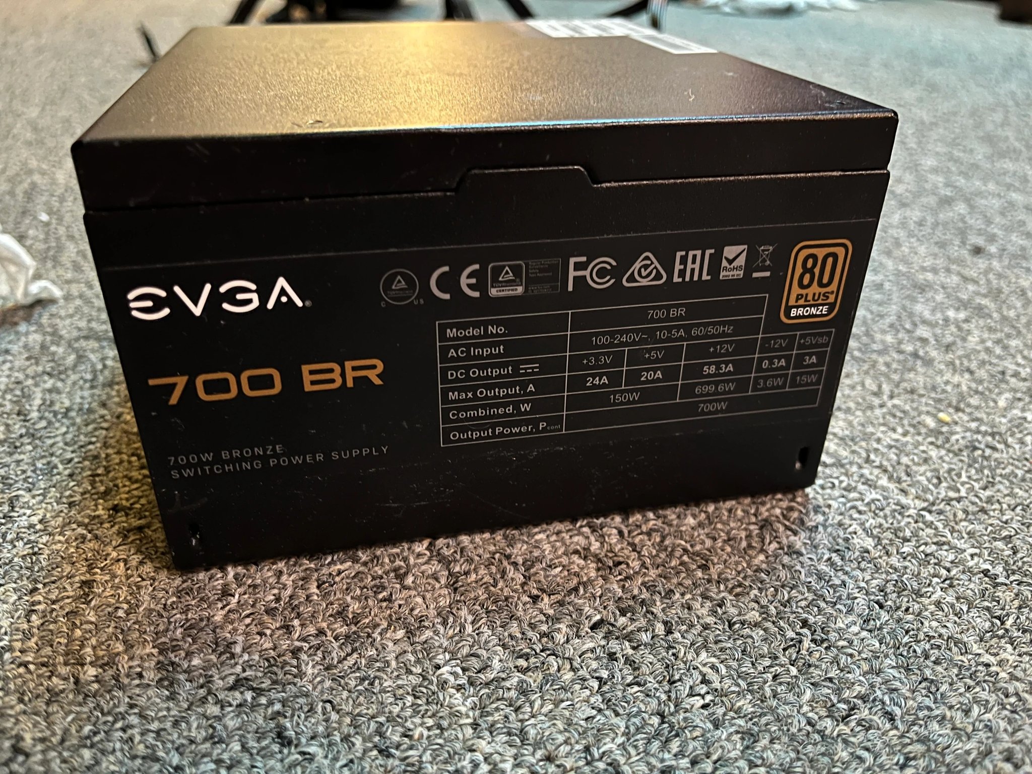 EVGA BR 700W Power Supply