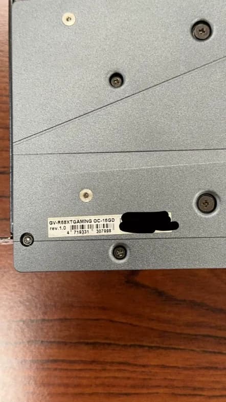 GIGABYTE AMD Radeon RX 6800 XT GAMING OC 16GB GDDR6 Graphic Card CLEANED REPASTED