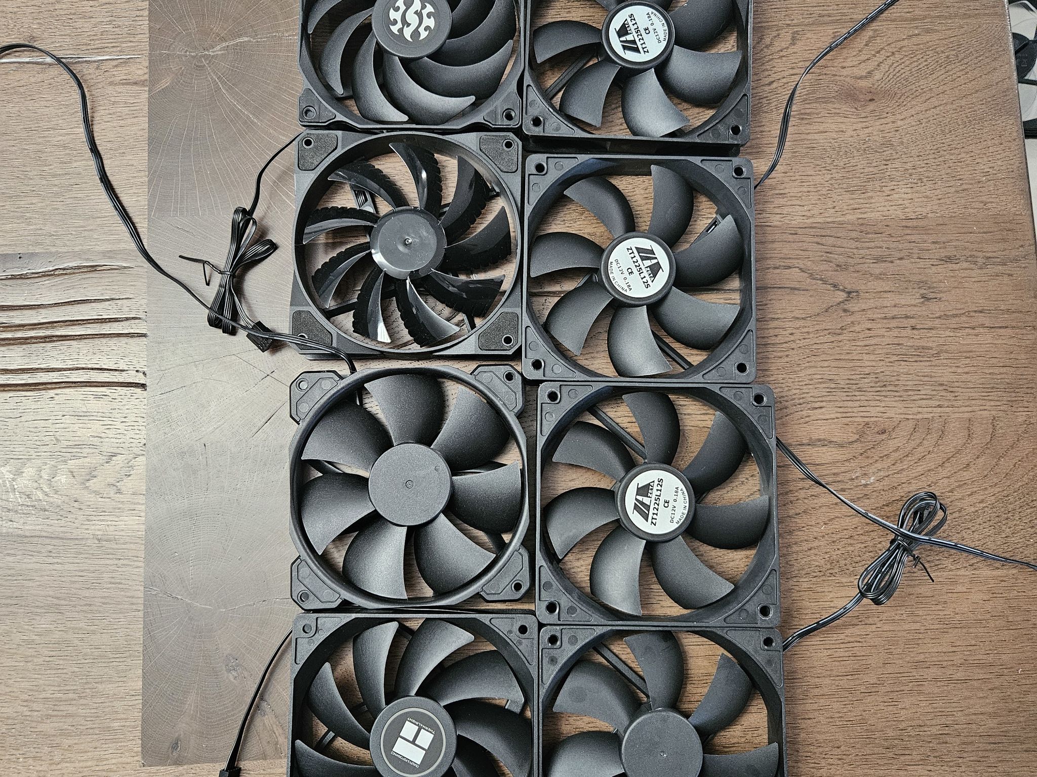 Misc. Black 120mm fans