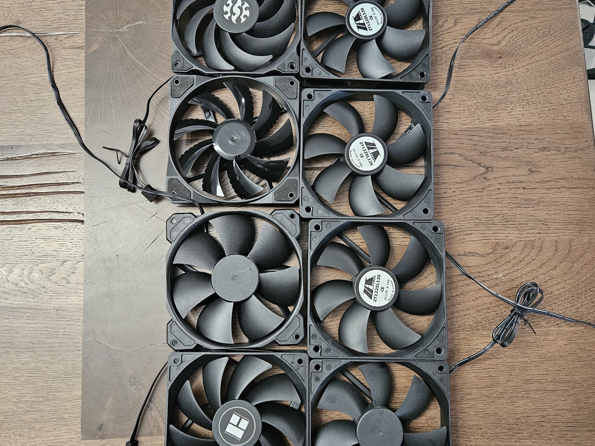 Misc. Black 120mm fans