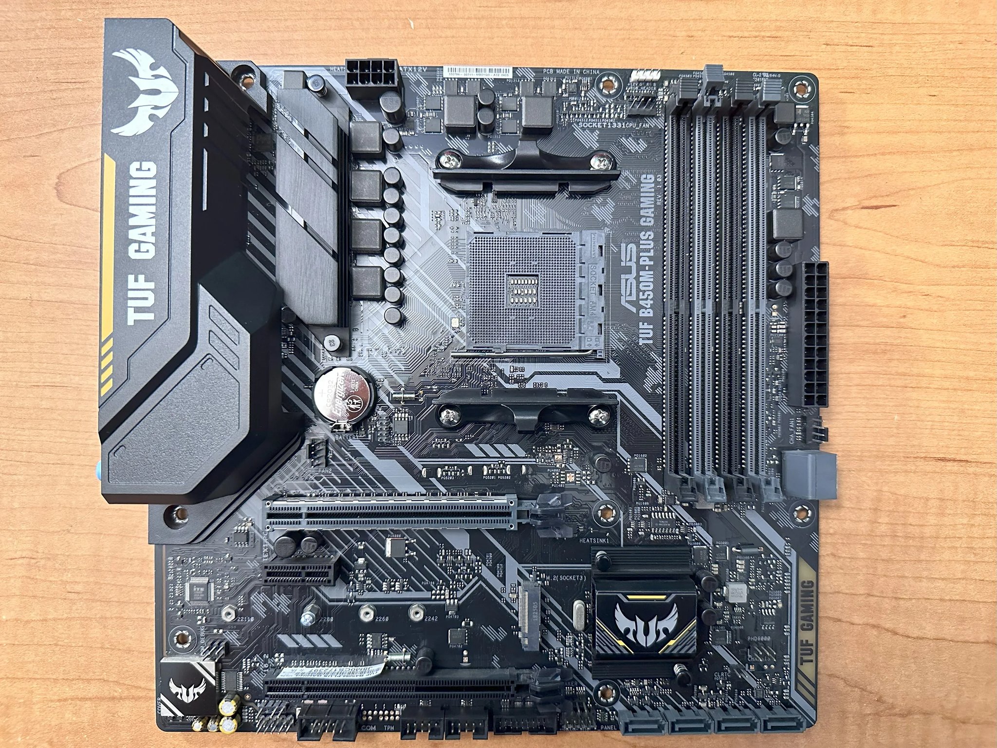 Asus TUF B450M-Plus Gaming Motherboard